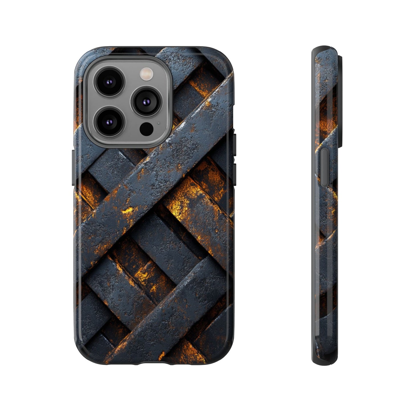 Geometric Interlocking Pattern Phone Case - iPhone, Google Pixel, Samsung Galaxy