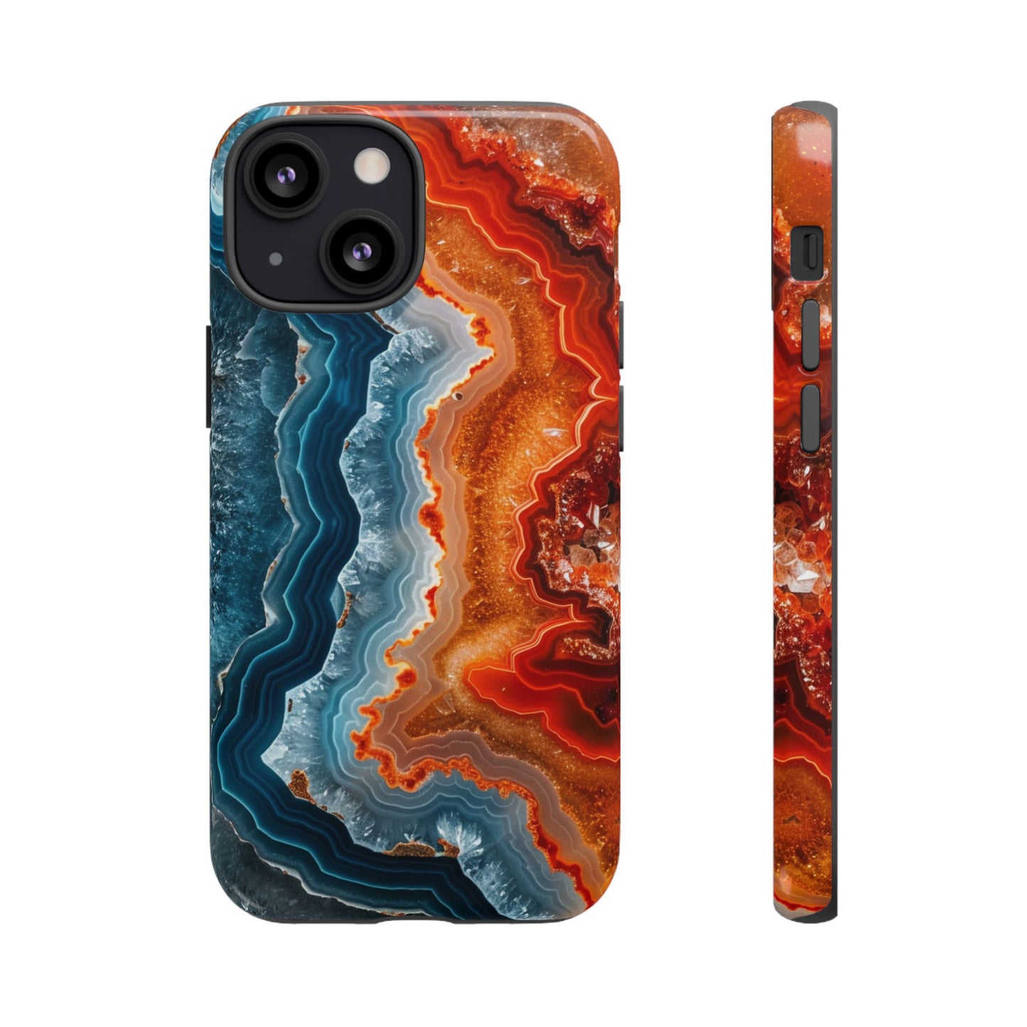 Molten Agate Veins – Tough iPhone Case