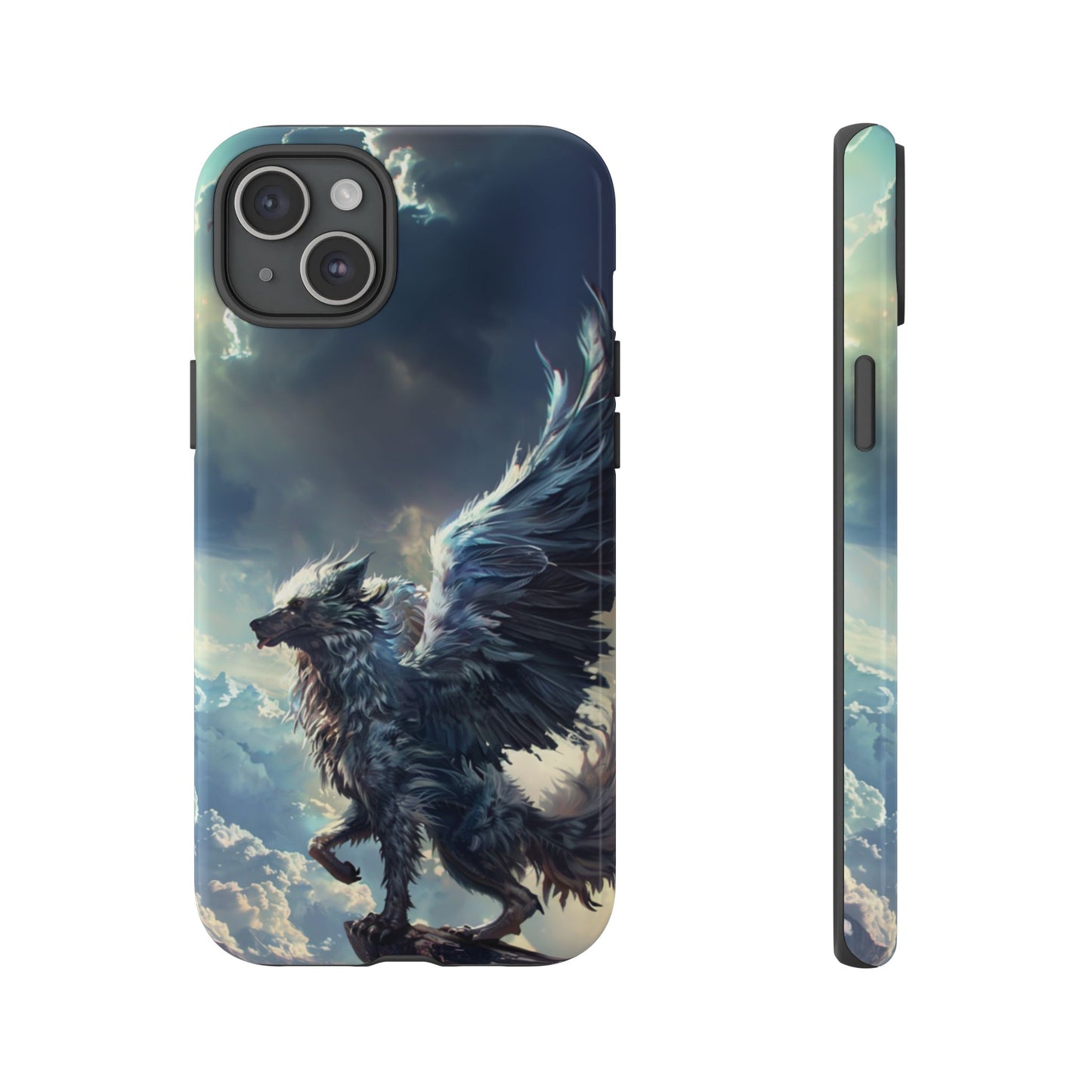 Winged Wolf Protector - iPhone, Google Pixel, Samsung Galaxy