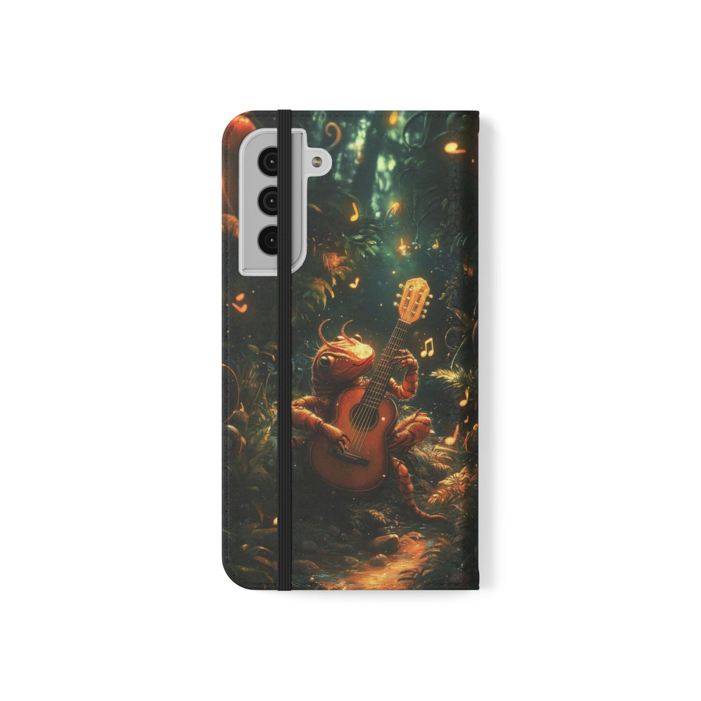 Serenade Forest Guitarist - Wallet Flip Case