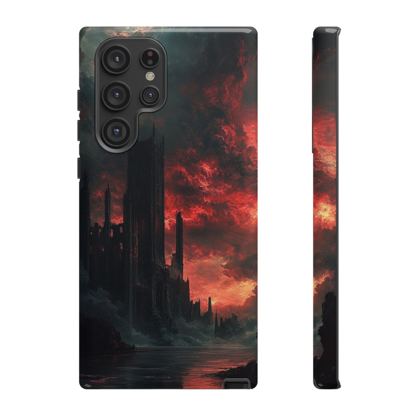 Crimson Dread Citadel – Tough Samsung Galaxy Case