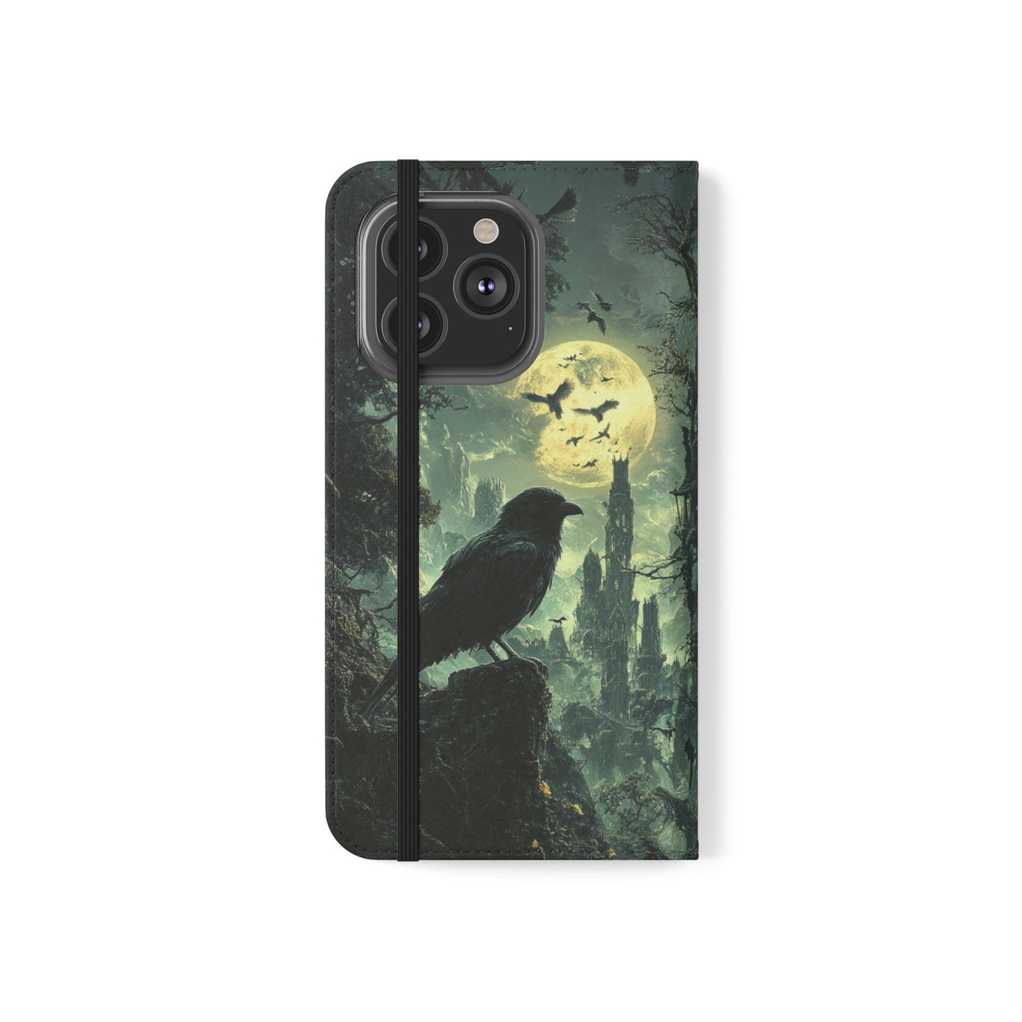 Raven Moon - Wallet Flip Case