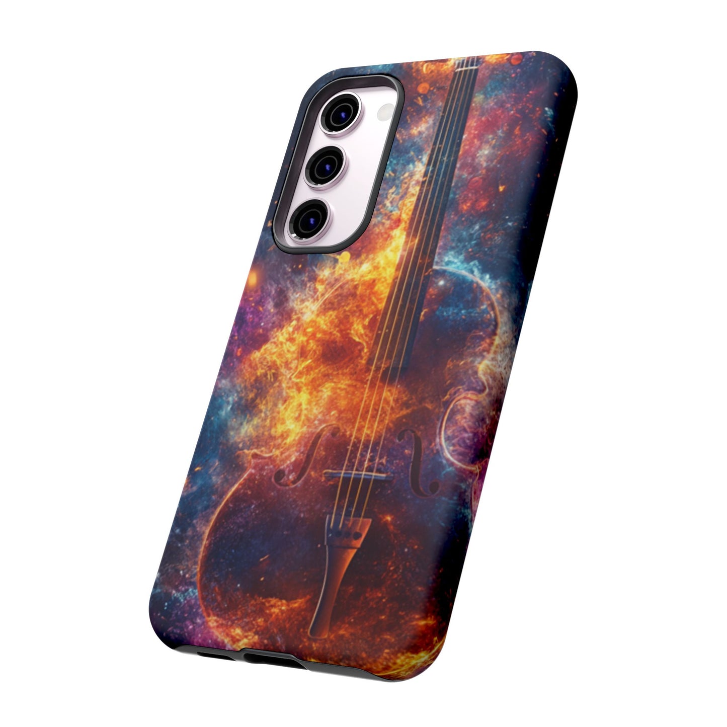 Fiery Violin Galaxy Phone Case – iPhone, Samsung, Google Pixel