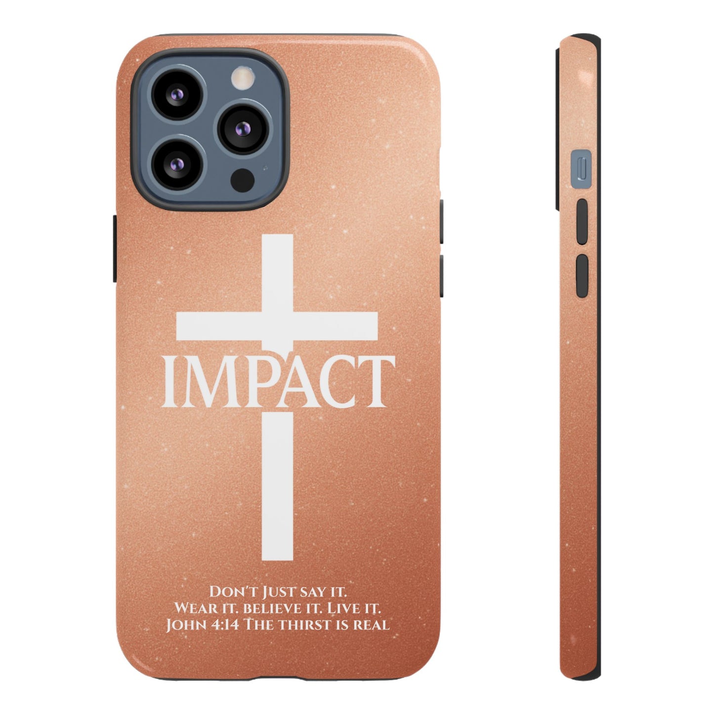 Impace Rose Gold - Tough iPhone Case