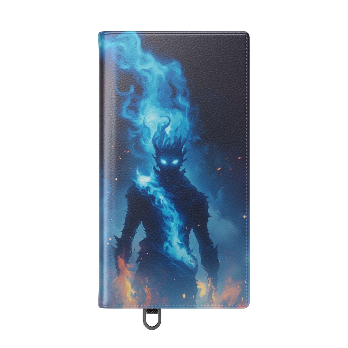 Blue Flame Spirit - Wallet Flip Case