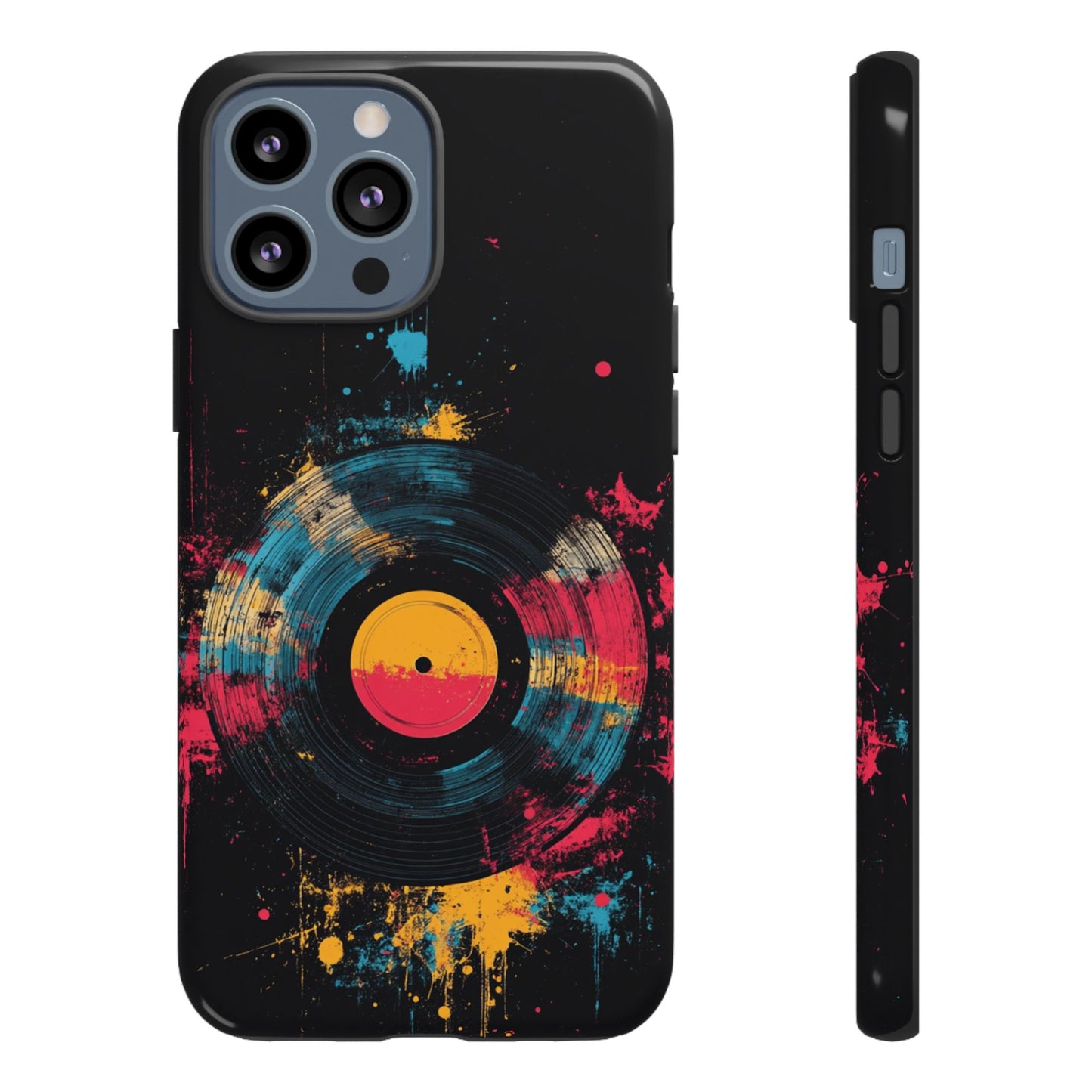 Vibrant Vinyl Record Phone Case - iPhone, Google Pixel, Samsung Galaxy