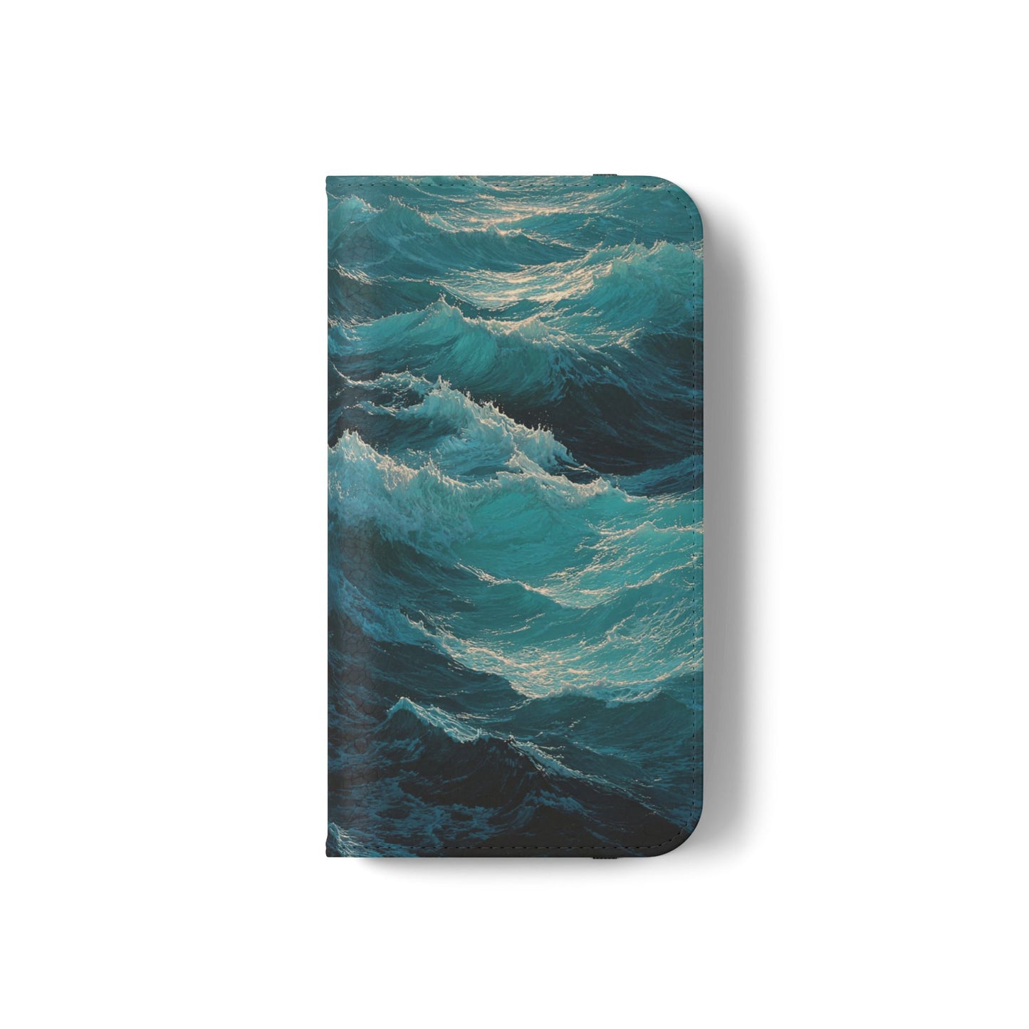 Ocean Waves - Wallet Flip Case