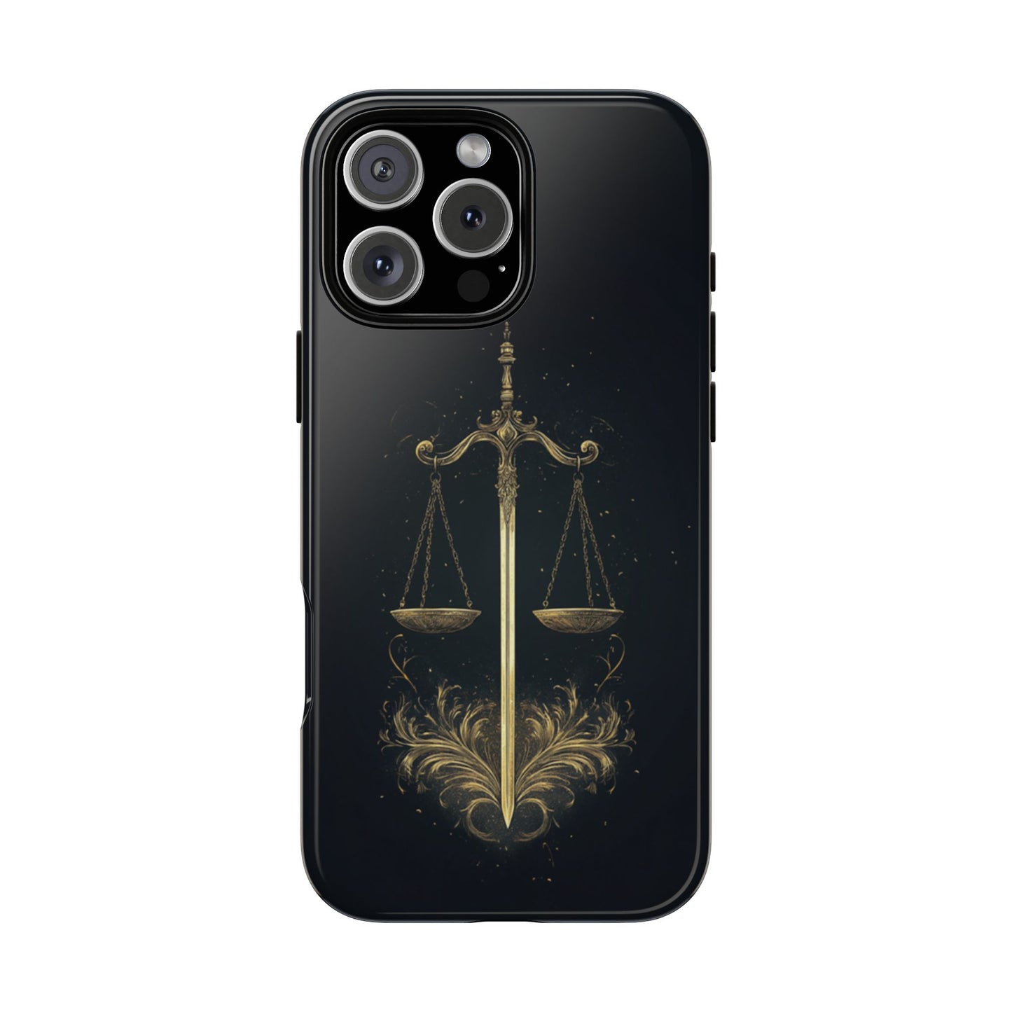 Libra Gilded Balance – Tough iPhone Case