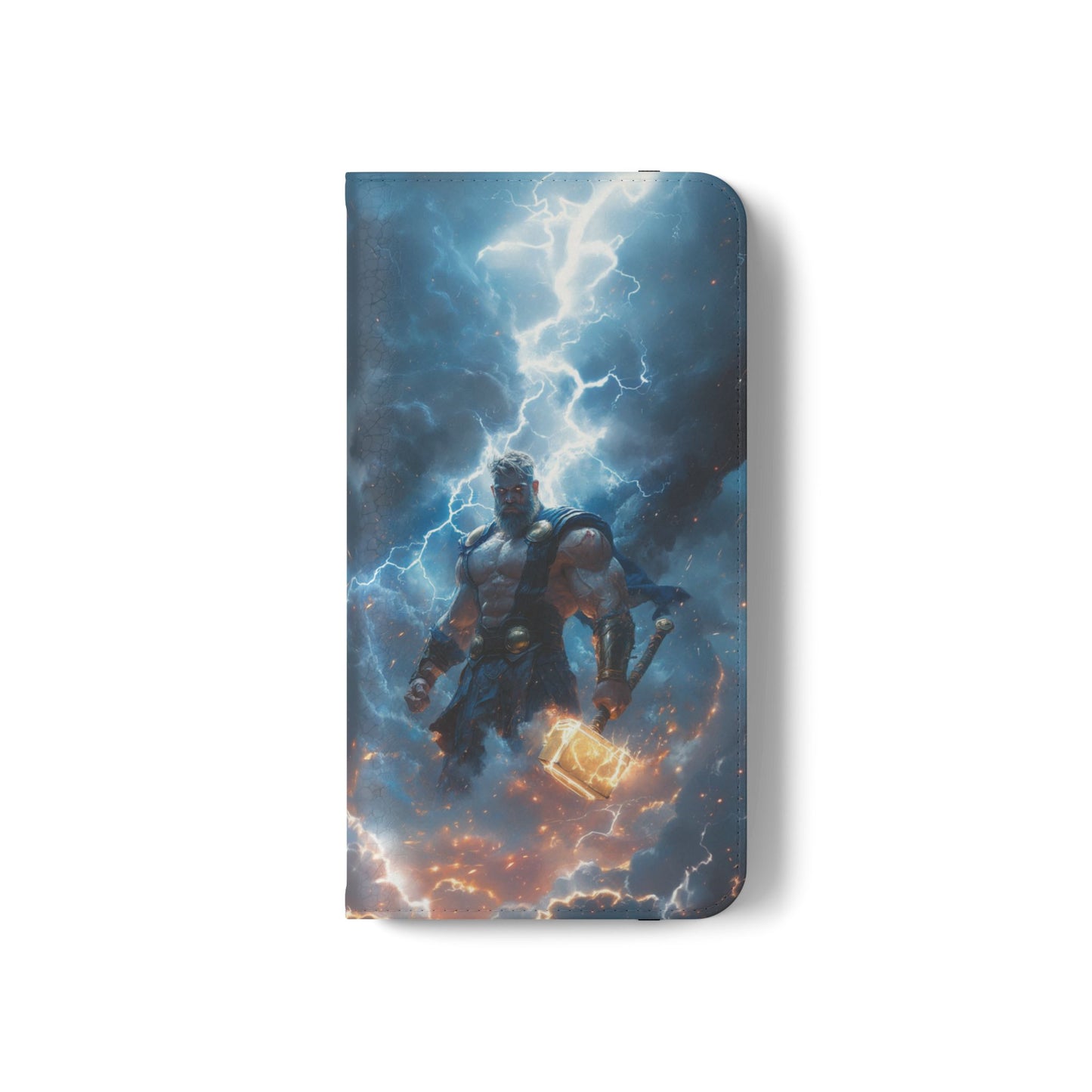 Thor Stormhammer Wrath - Wallet Flip Case
