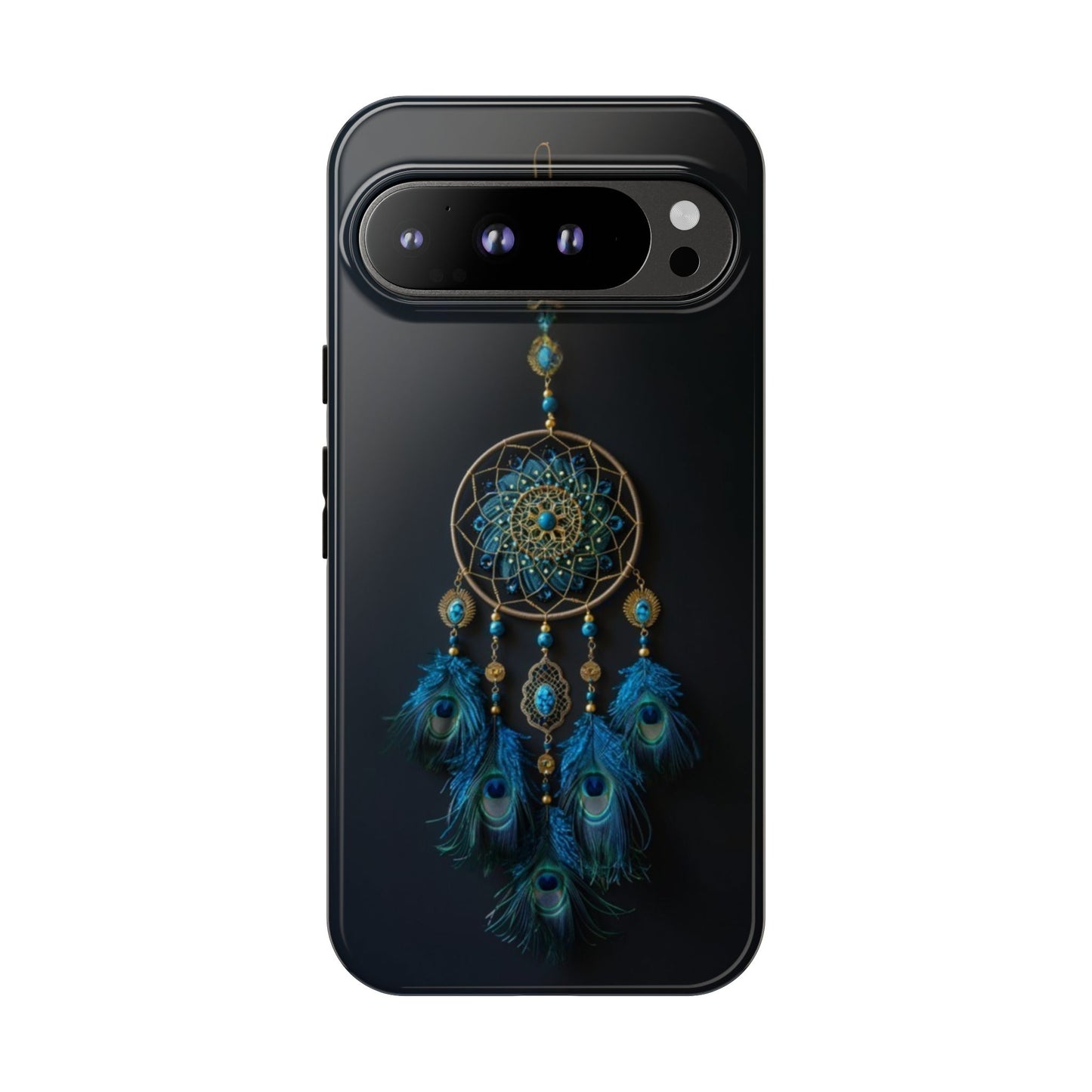 Peacock Feather Dreamcatcher - Tough Google Pixel Case
