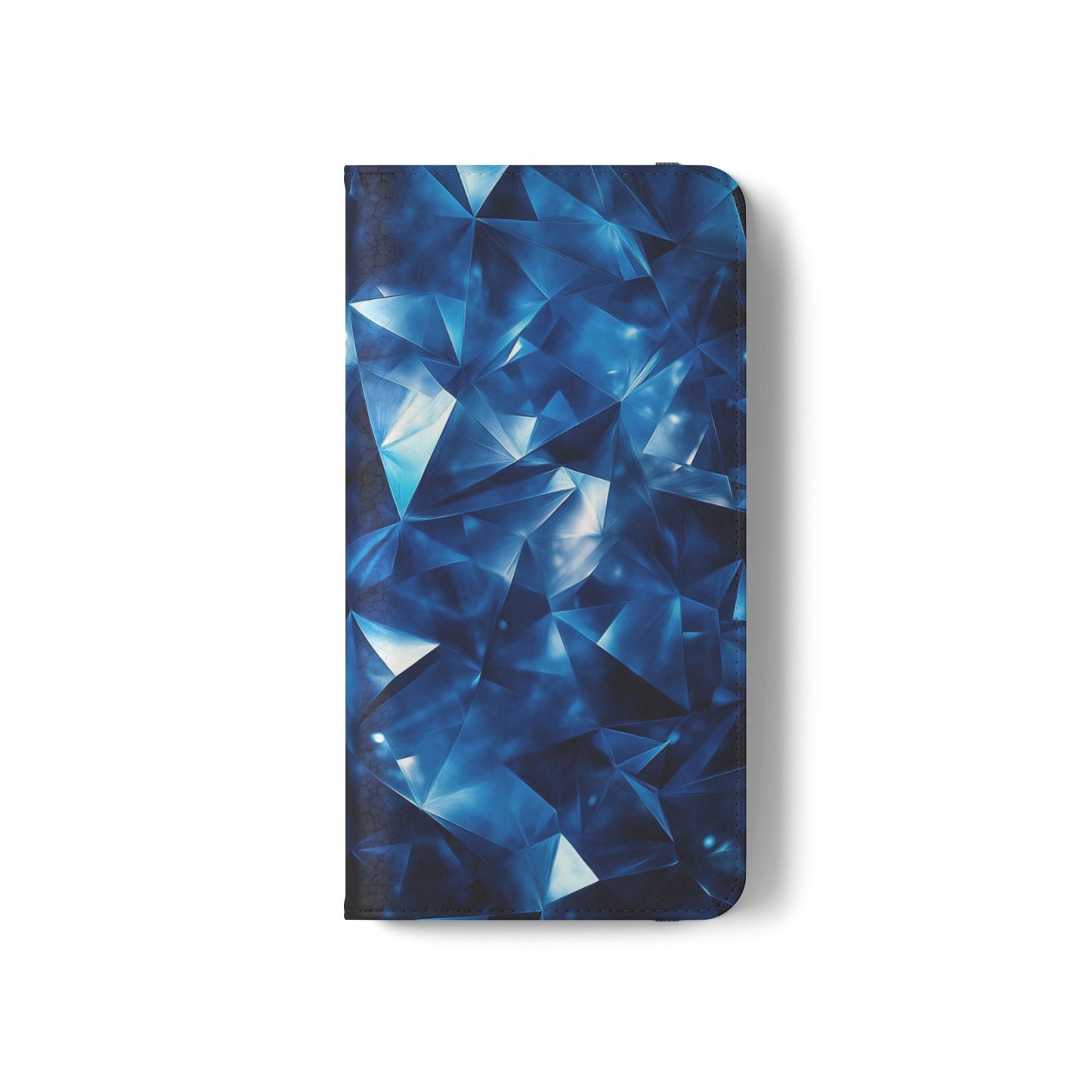 Sapphire Crystal Shards - Wallet Flip Case
