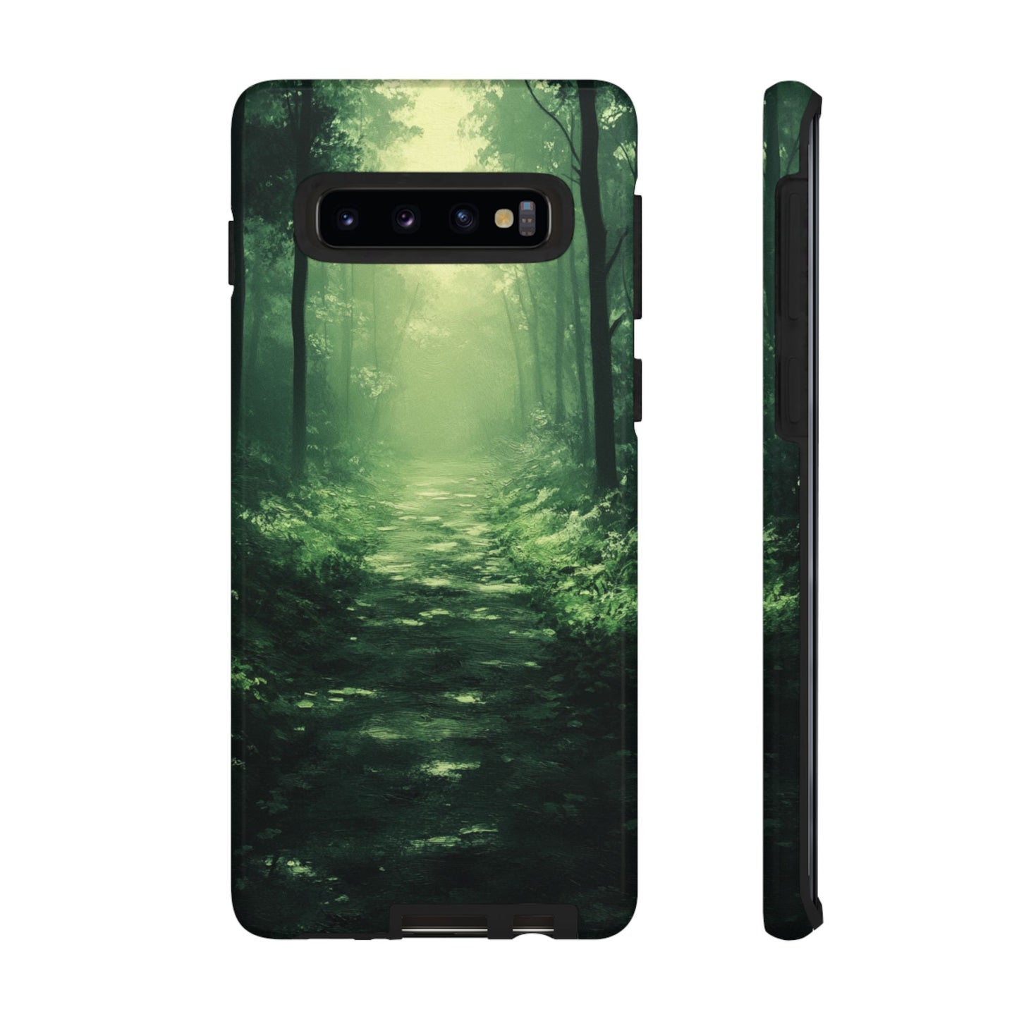 Emerald Mist Forest Path - Tough Samsung Galaxy Case