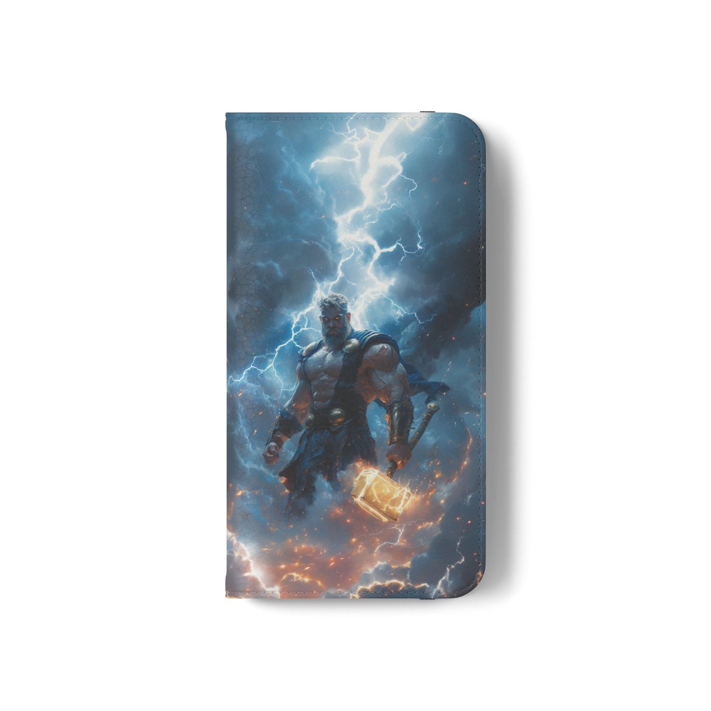 Thor Stormhammer Wrath - Wallet Flip Case