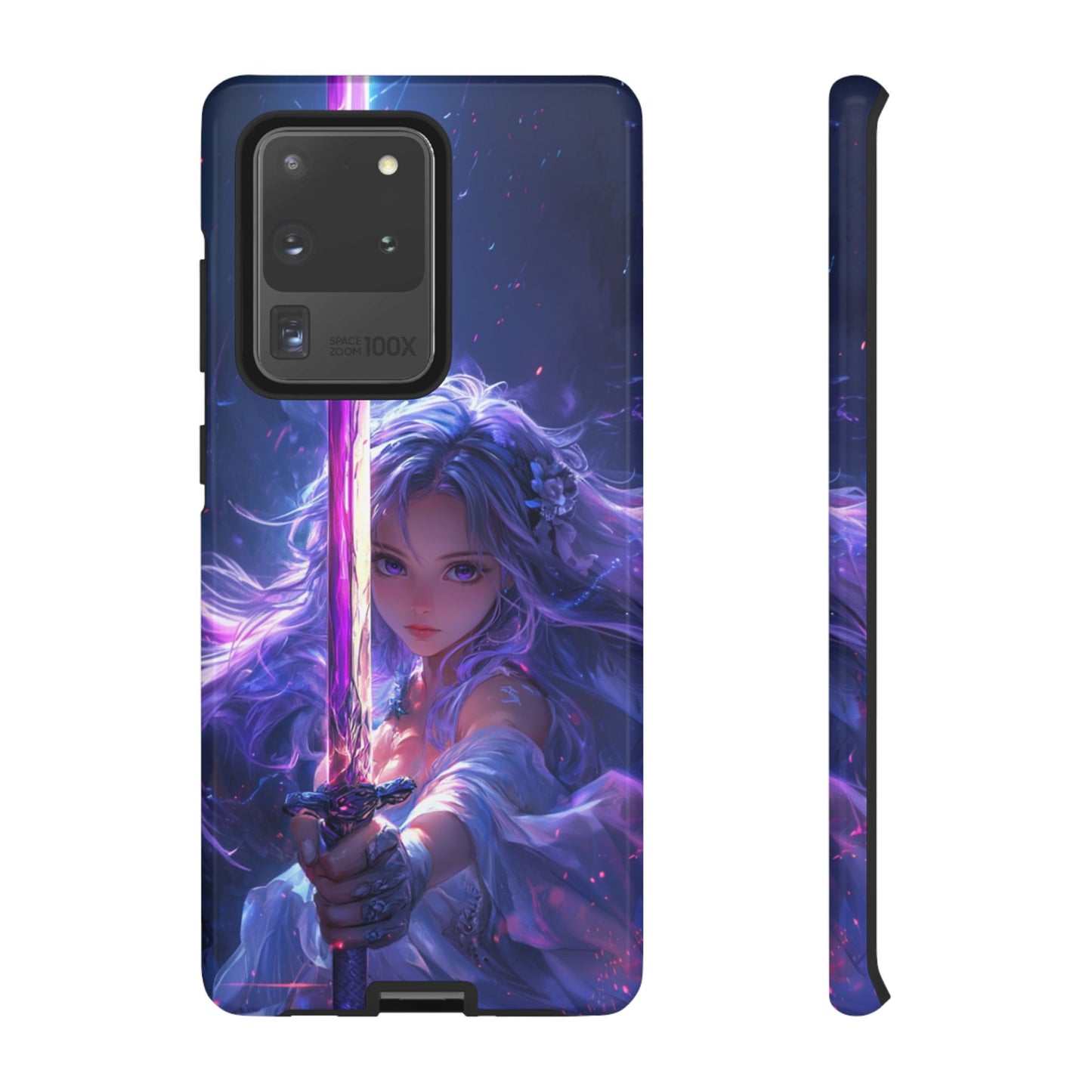 Violet Blade Warrior – Tough Samsung Galaxy Case
