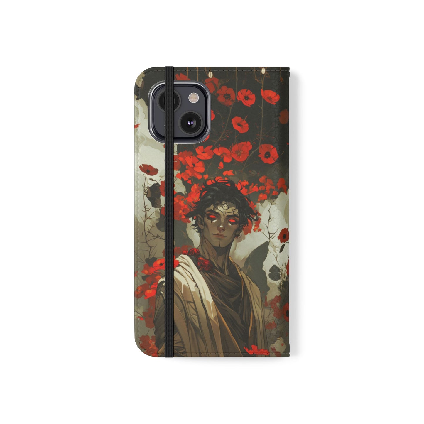 Zagreus Blood Poppies - Wallet Flip Case