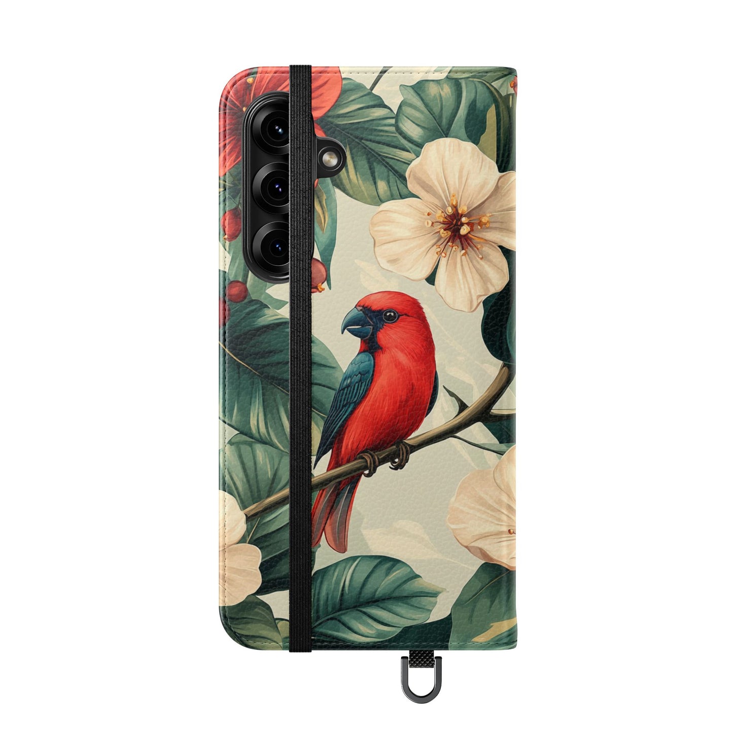 Scarlet Songbird - Wallet Flip Case