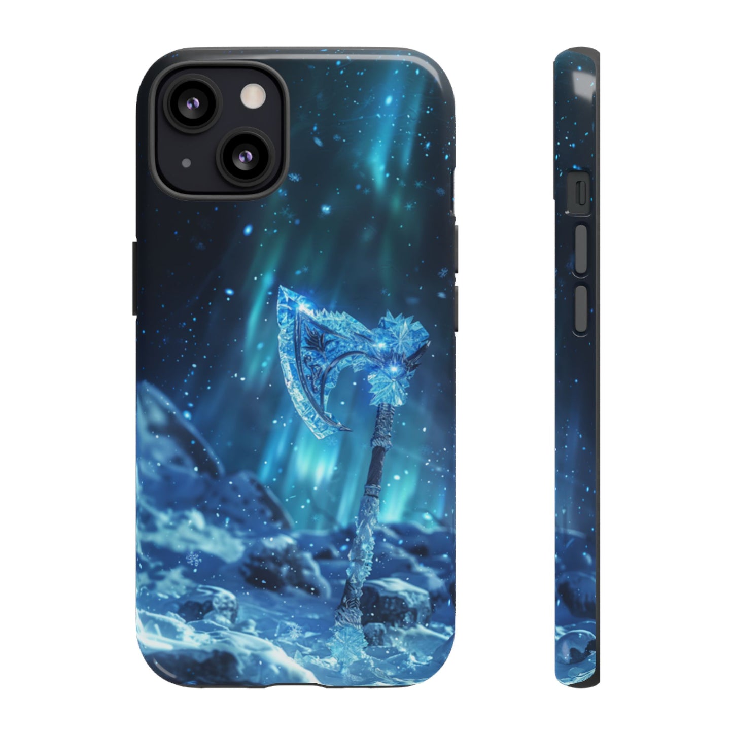 Aurora Ice Axe - Tough iPhone Case