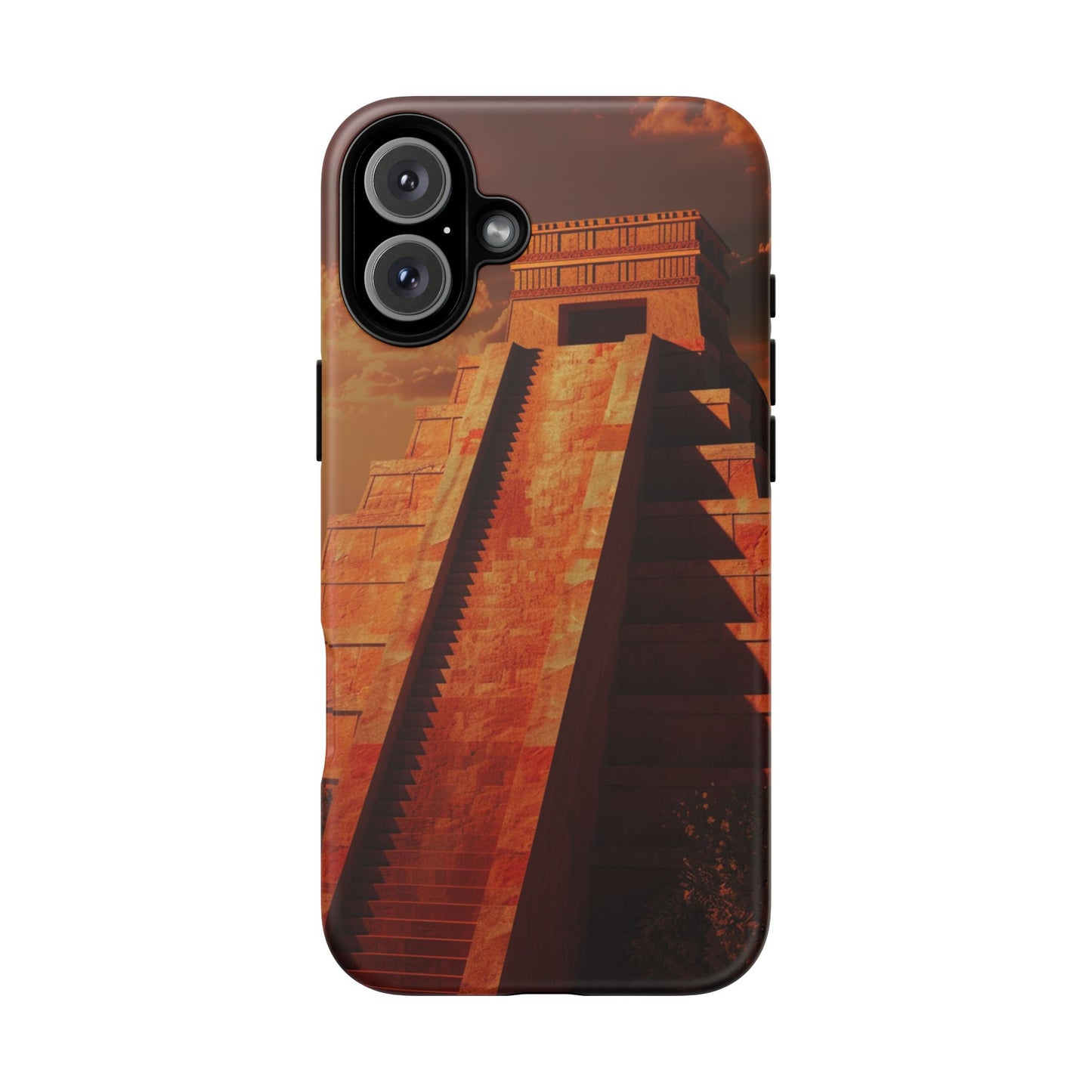 Mayan Pyramid Twilight Phone Case – iPhone, Google Pixel, Samsung Galaxy