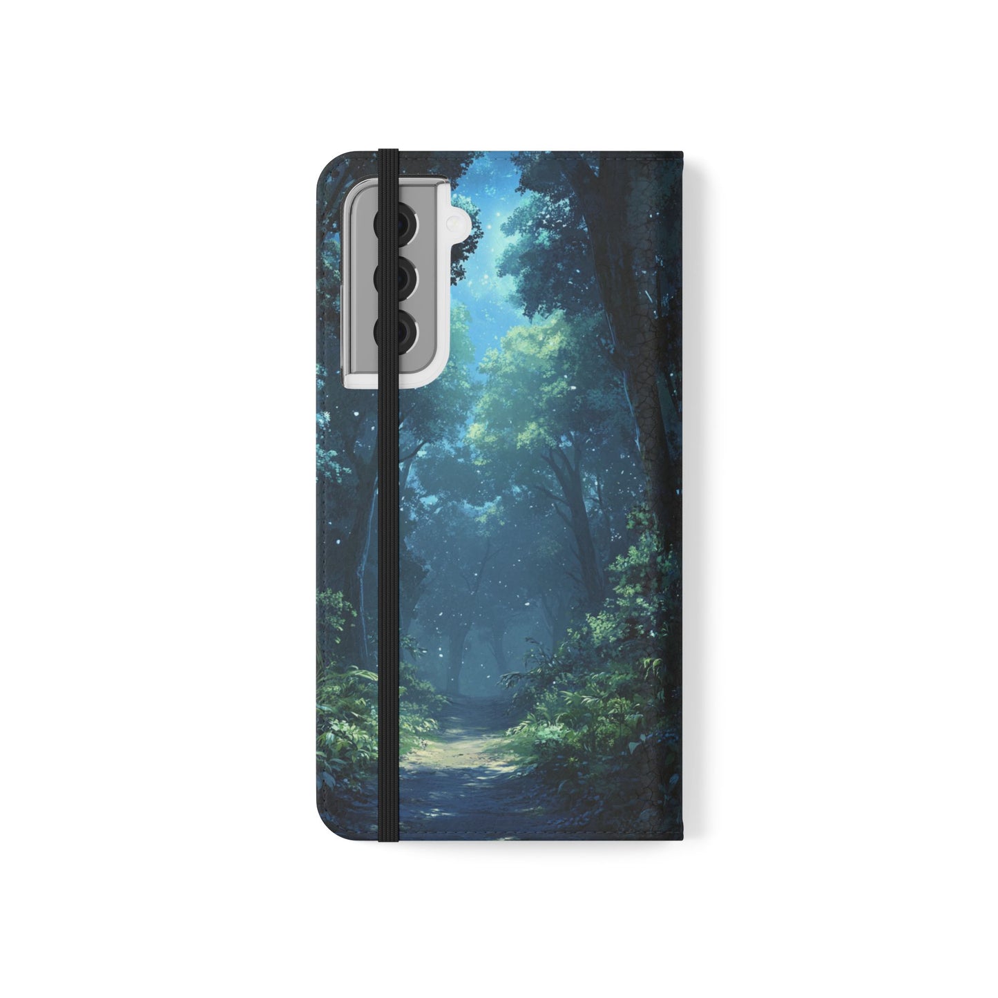 Mystical Forest Path - Wallet Flip Case