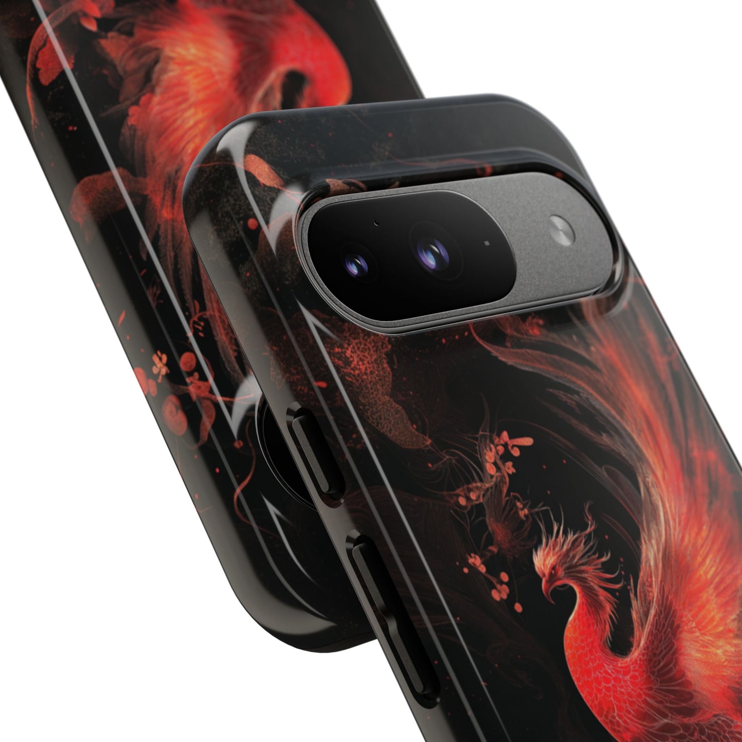 Crimson Phoenix - Tough Google Pixel Case