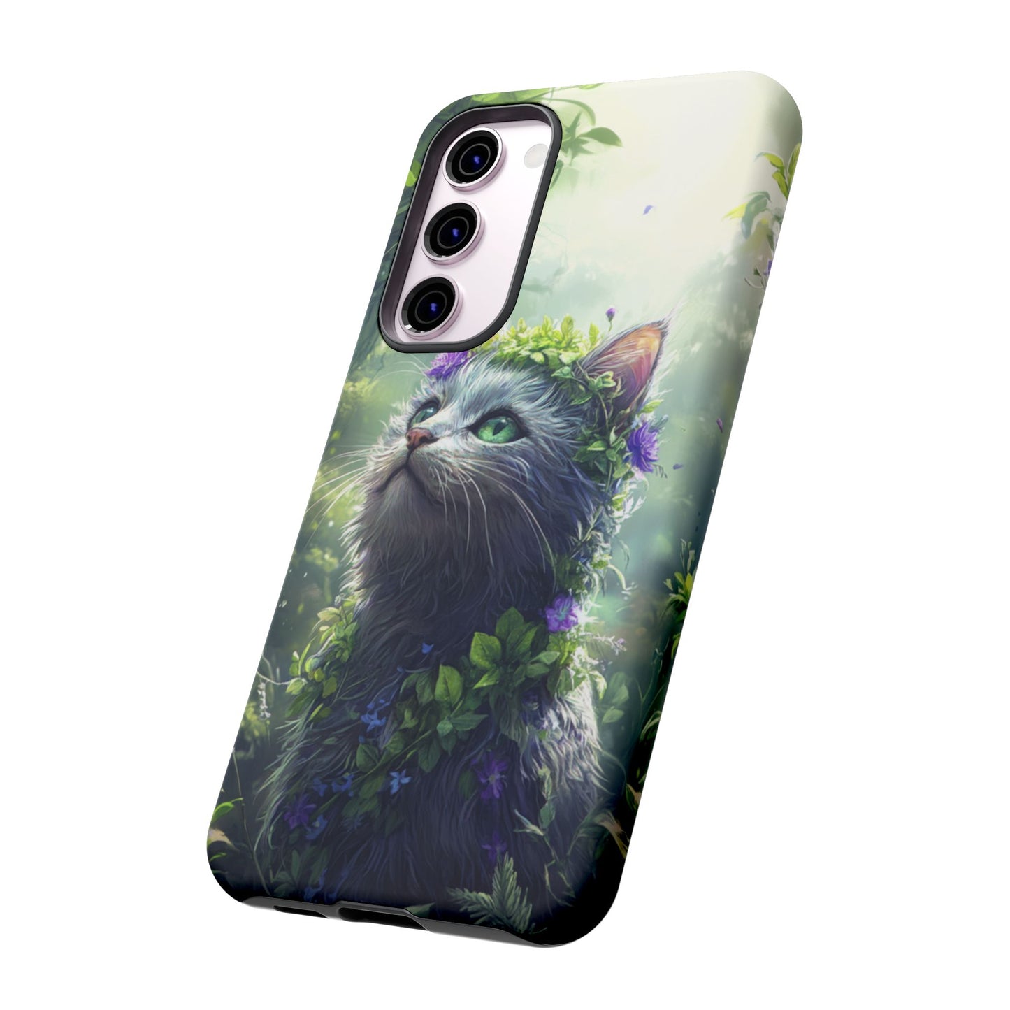 Nature’s Guardian Cat Phone Case – iPhone, Google Pixel, Samsung Galaxy