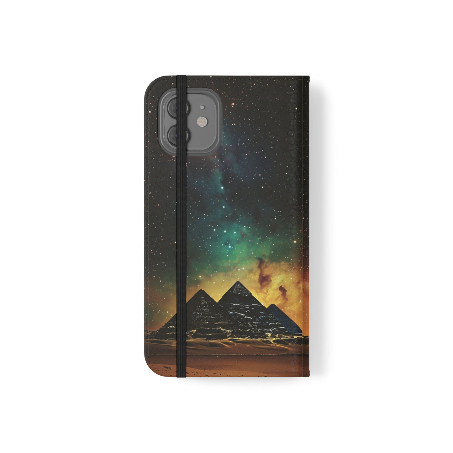 Astral Pyramids - Wallet Flip Case