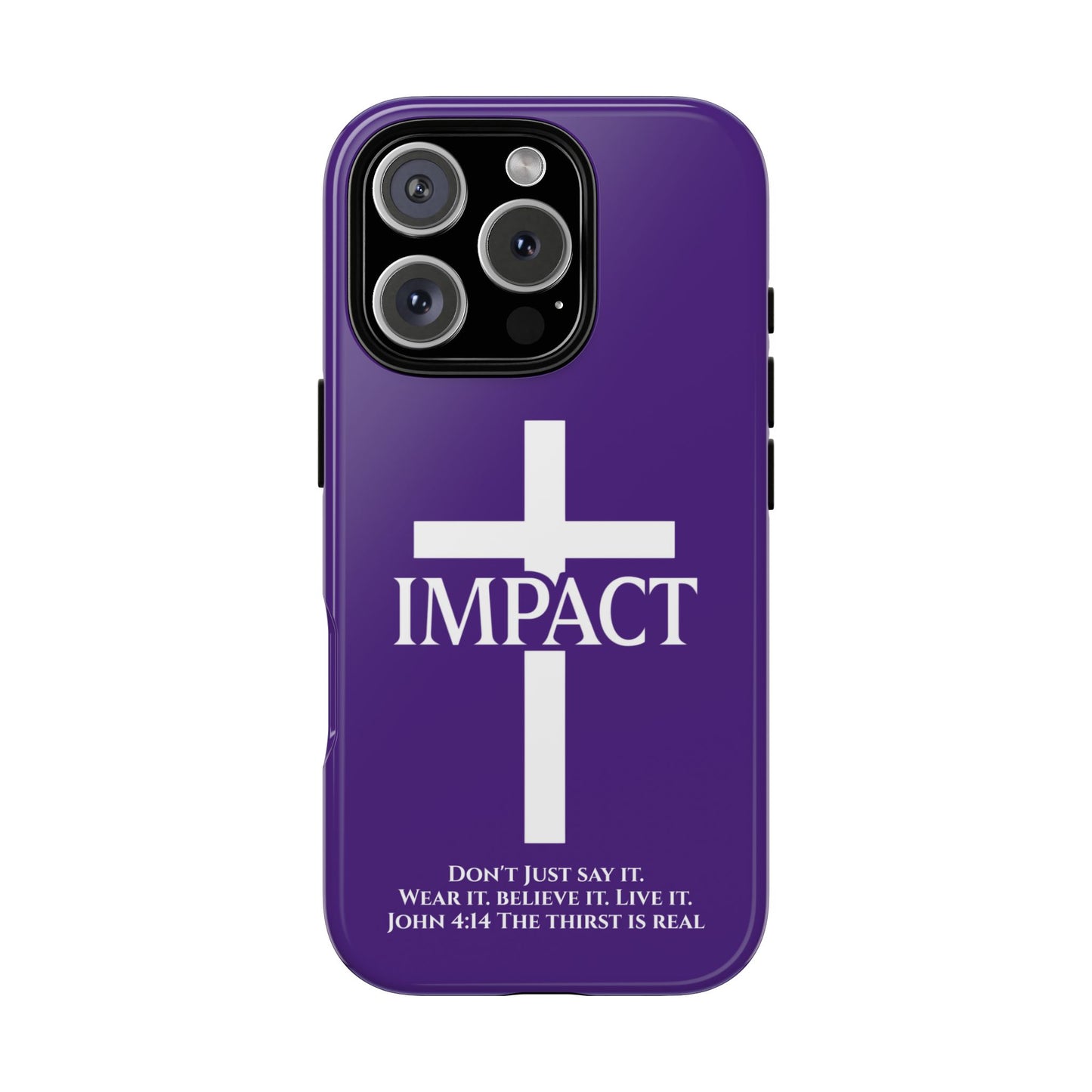Impact Purple - Tough iPhone Case