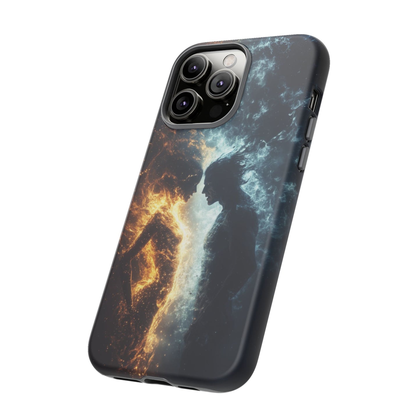 Fire & Frost Lovers - Tough iPhone Case