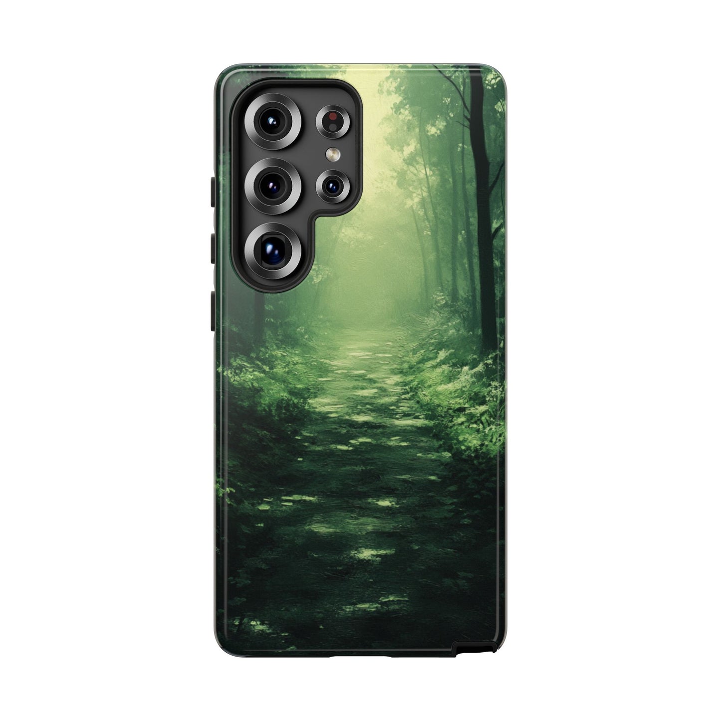 Emerald Mist Forest Path - Tough Samsung Galaxy Case