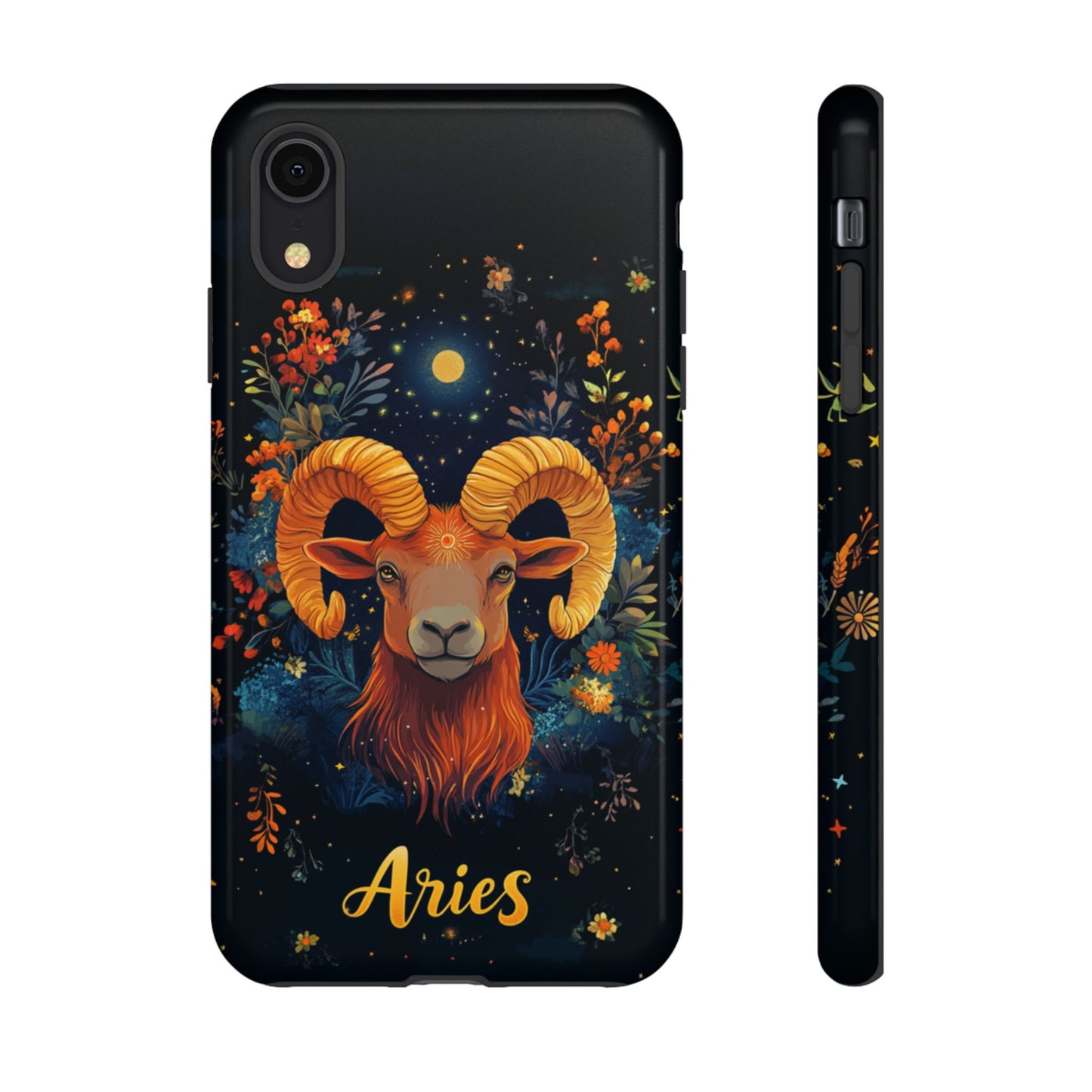 Aries Celestial Bloom Phone Case – iPhone, Google Pixel, Samsung Galaxy