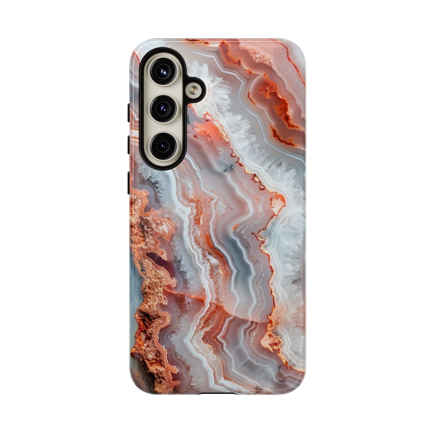 Rose Agate Currents – Tough Samsung Galaxy Case