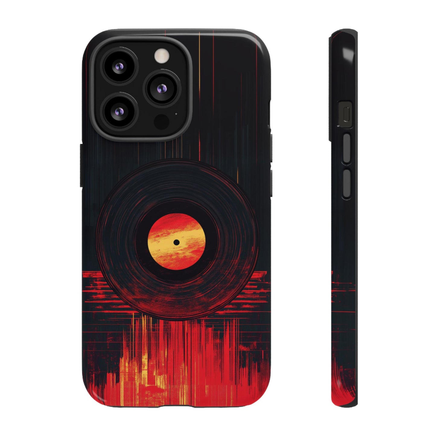 Retro Vinyl Record Phone Case - iPhone, Google Pixel, Samsung Galaxy