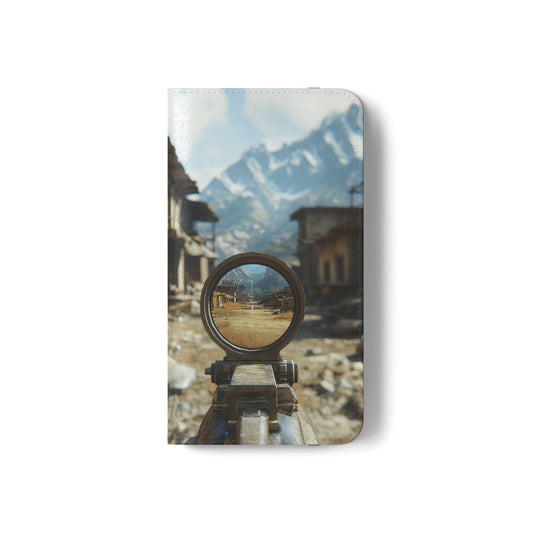 Desert Sniper Focus - Wallet Flip Case