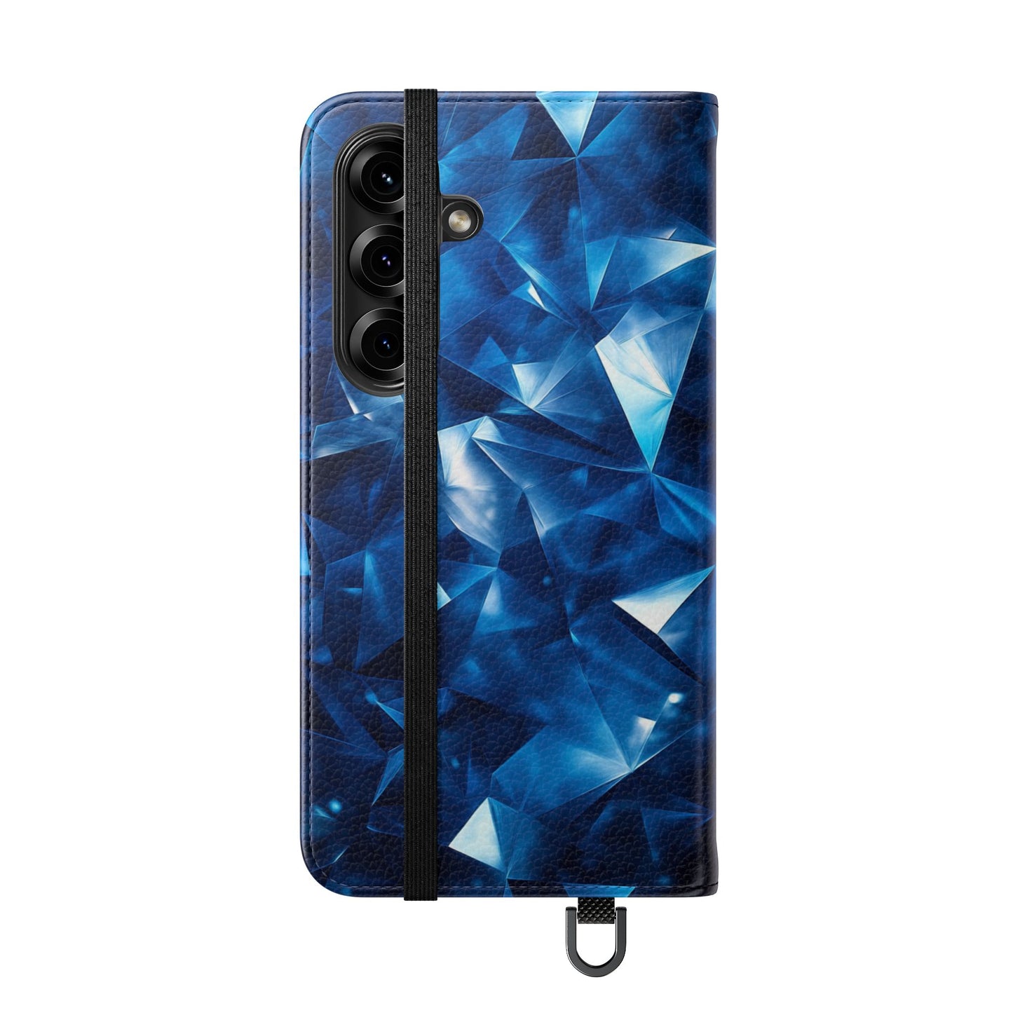 Sapphire Crystal Shards - Wallet Flip Case