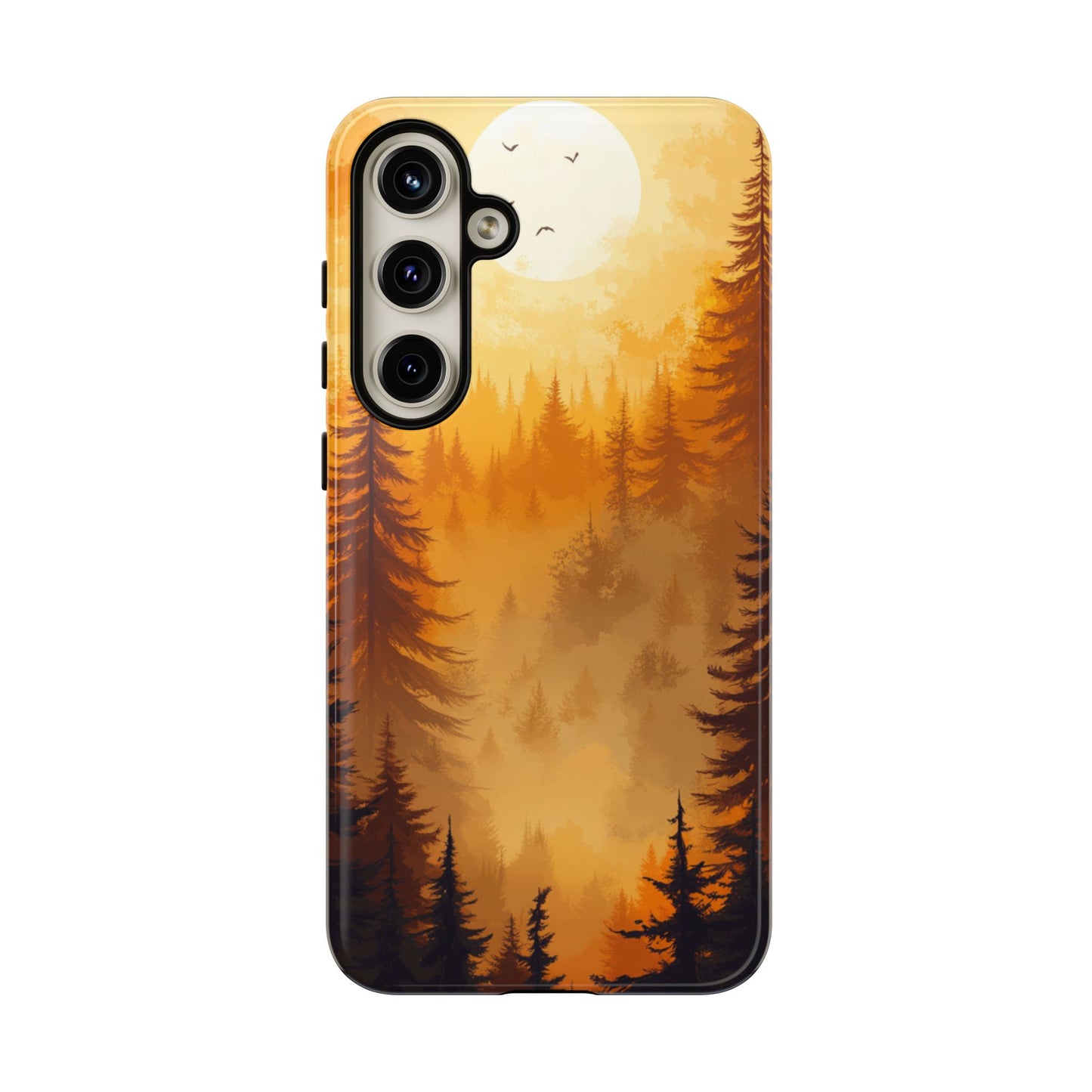 Golden Sunset Forest Phone Case - iPhone, Google Pixel, Samsung Galaxy