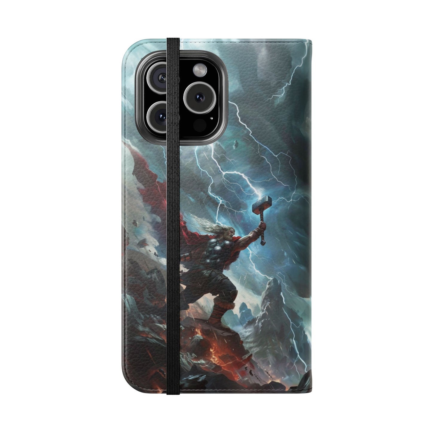 Thor Lightning Storm - Wallet Flip Case