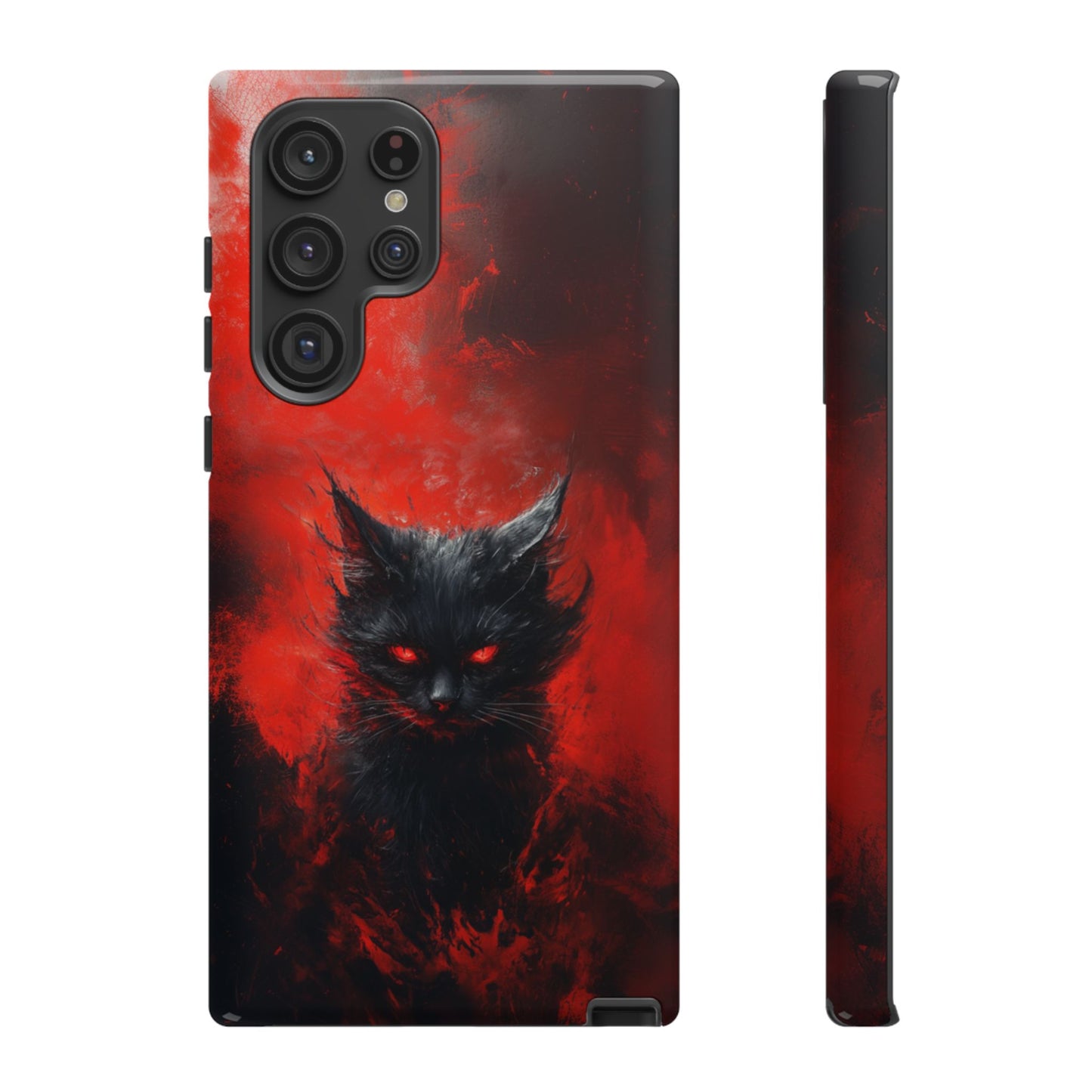 Infernal Cat Phone Case - iPhone, Google Pixel, Samsung Galaxy