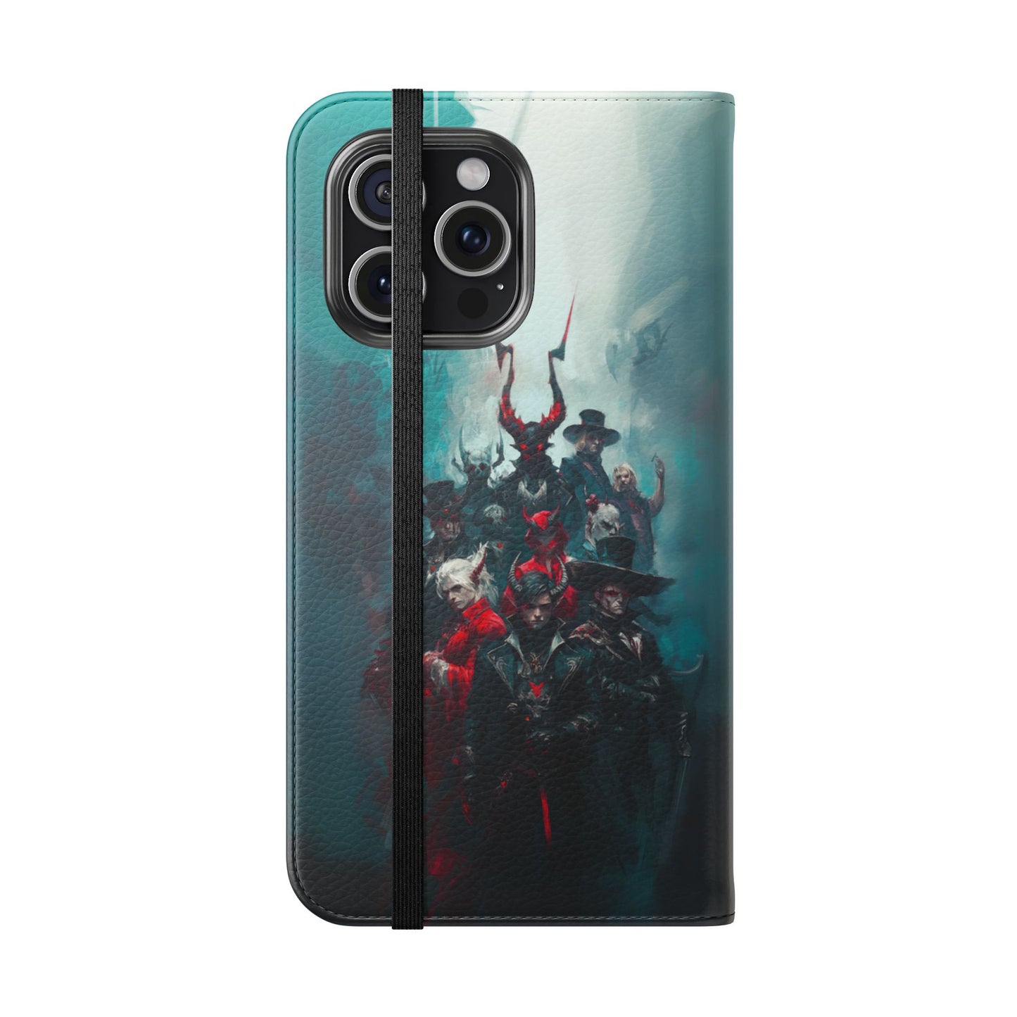 Dark Fantasy Demon Hunters - Wallet Flip Case