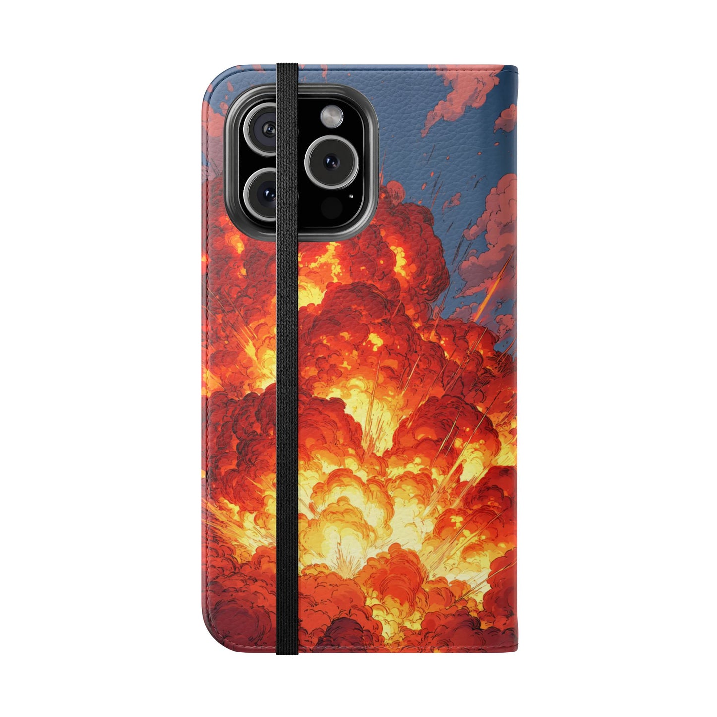 Comic Explosion - Wallet Flip Case
