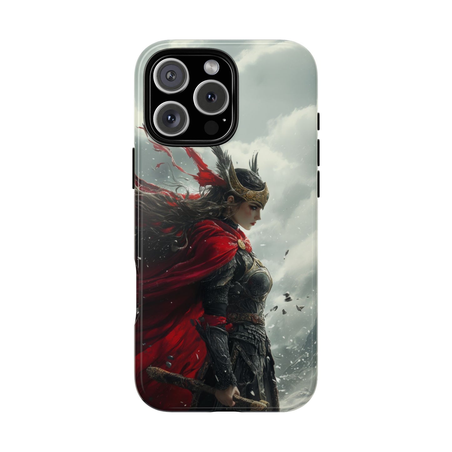 Freya Crimson Valkyrie - Tough iPhone Case