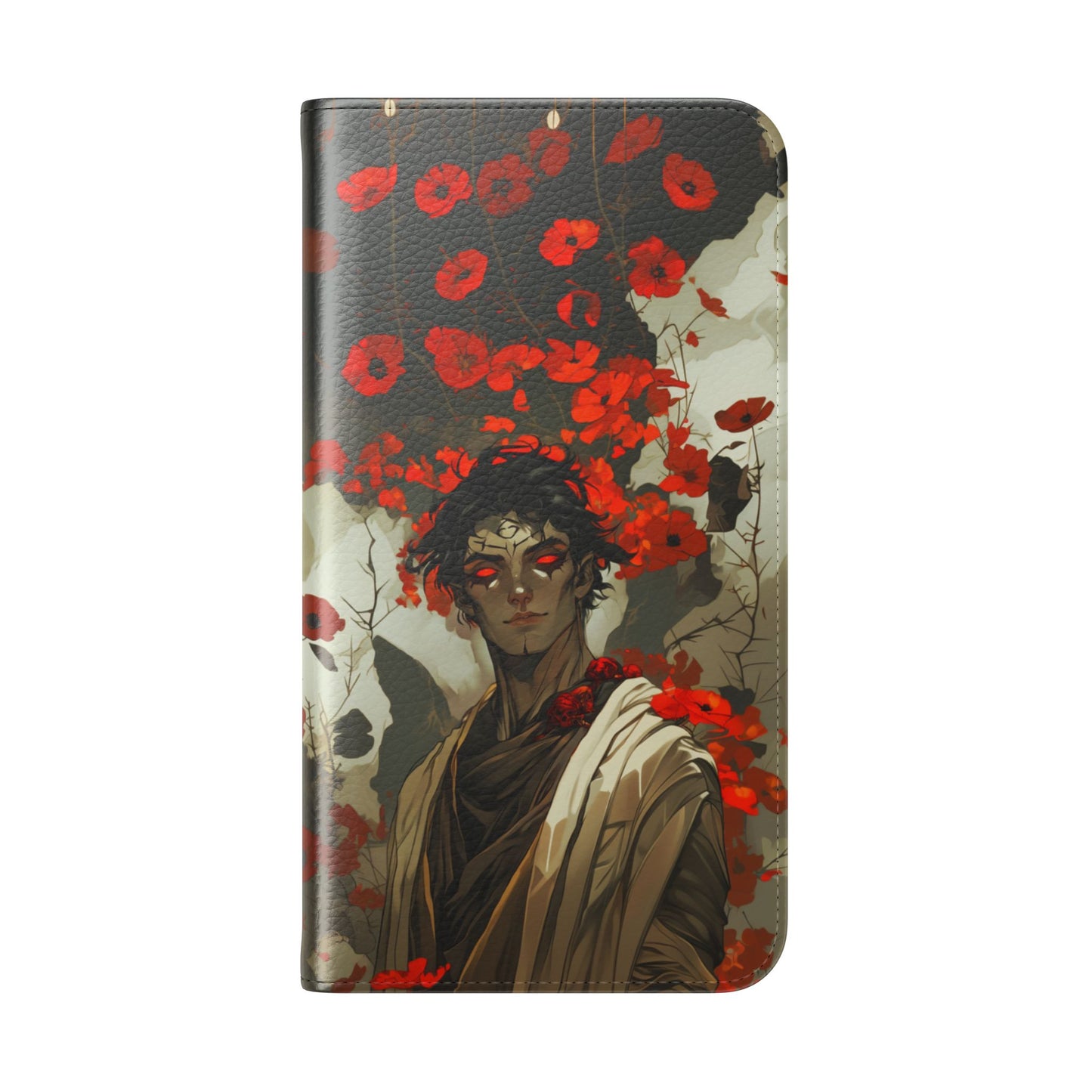 Zagreus Blood Poppies - Wallet Flip Case