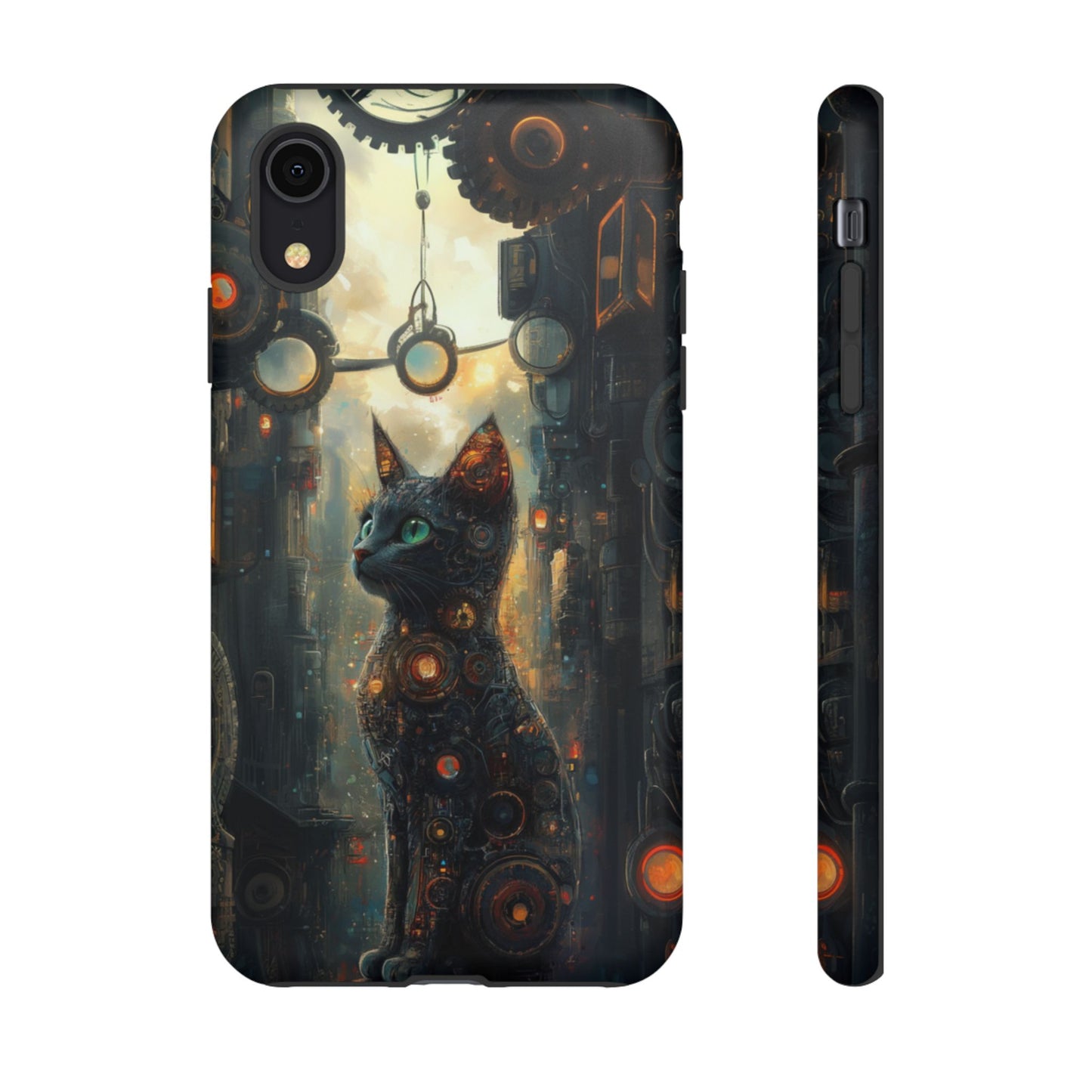 Industrial Revolution Cat Phone Case - iPhone, Google Pixel, Samsung Galaxy