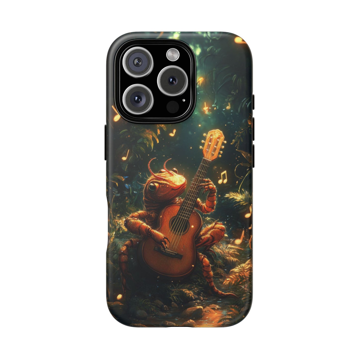 Serenade Forest Guitarist - Tough iPhone Case