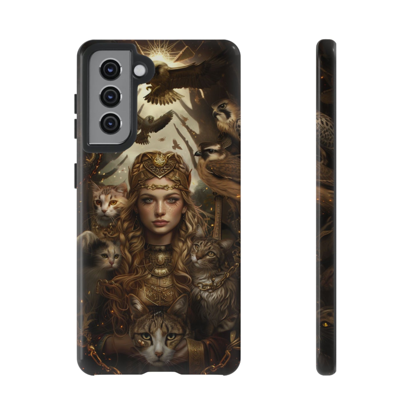 Freya Feline Majesty – Tough Samsung Galaxy Case