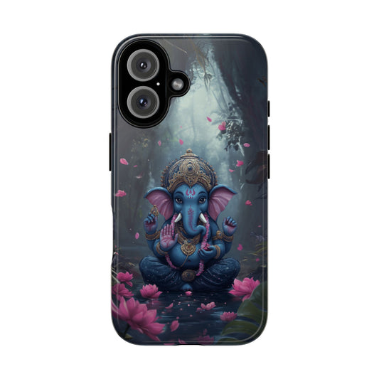 Ganesha Lotus - Tough iPhone Case