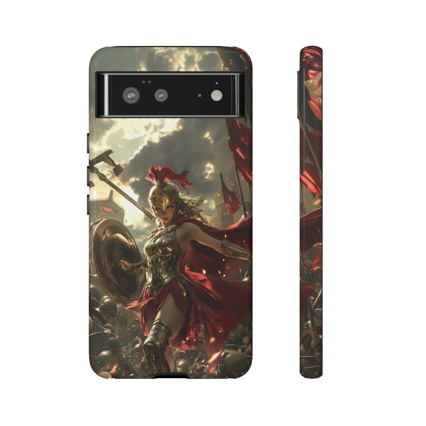 Athena Crimson Vanguard – Tough Google Pixel Case