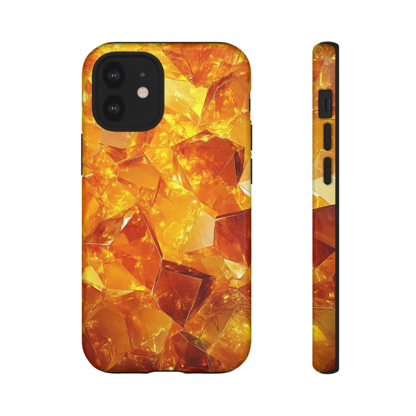 Amber Crystal Shards – Tough iPhone Case