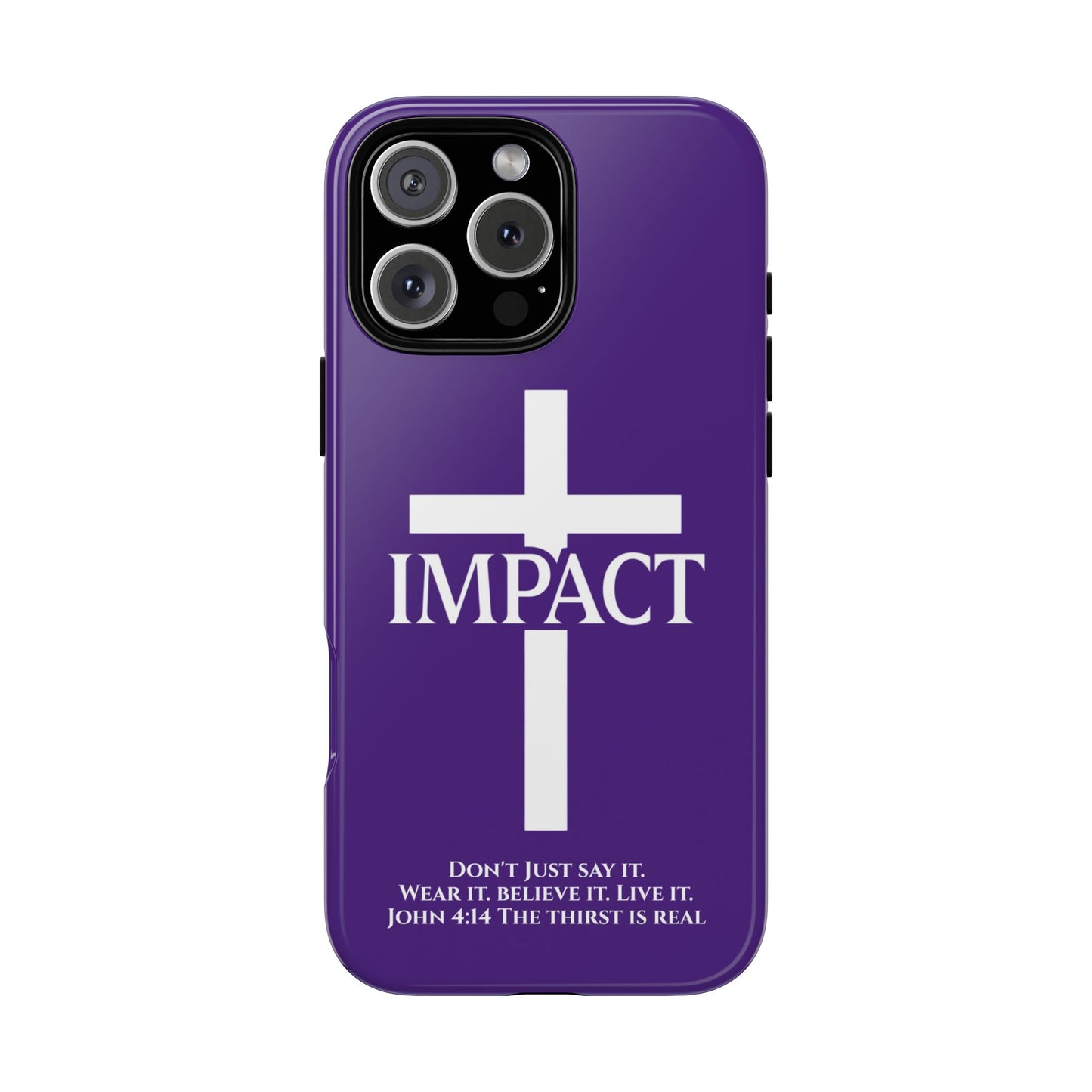Impact Purple - Tough iPhone Case