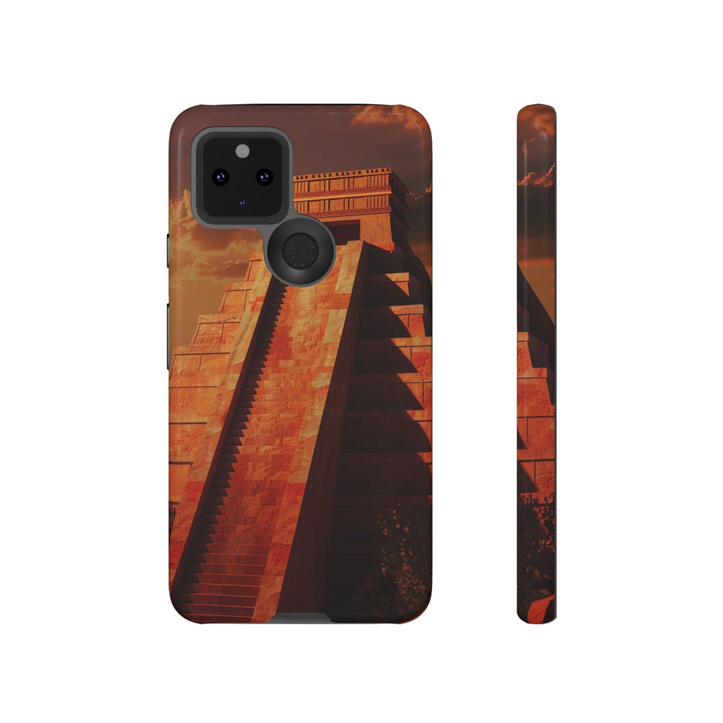 Mayan Pyramid Twilight Phone Case – iPhone, Google Pixel, Samsung Galaxy