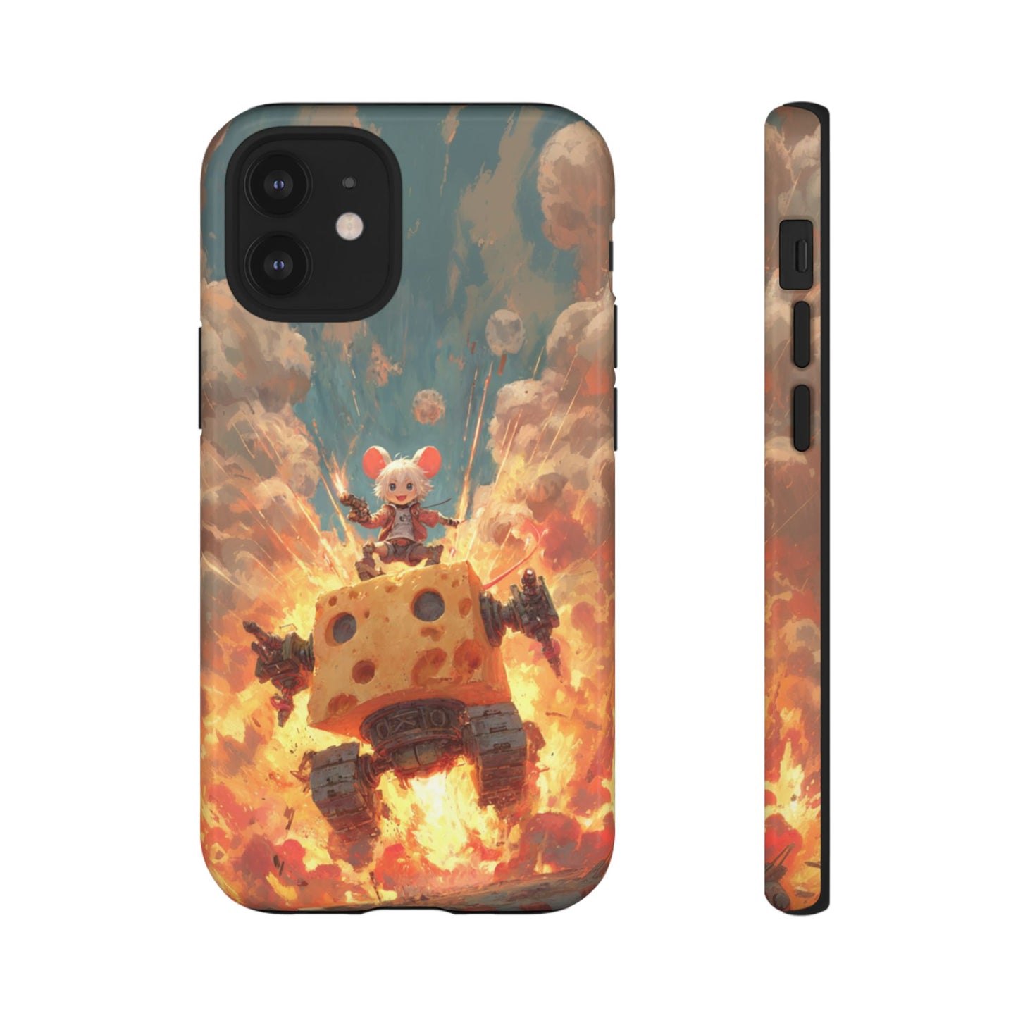 Battle Tank Mouse - Tough iPhone Case